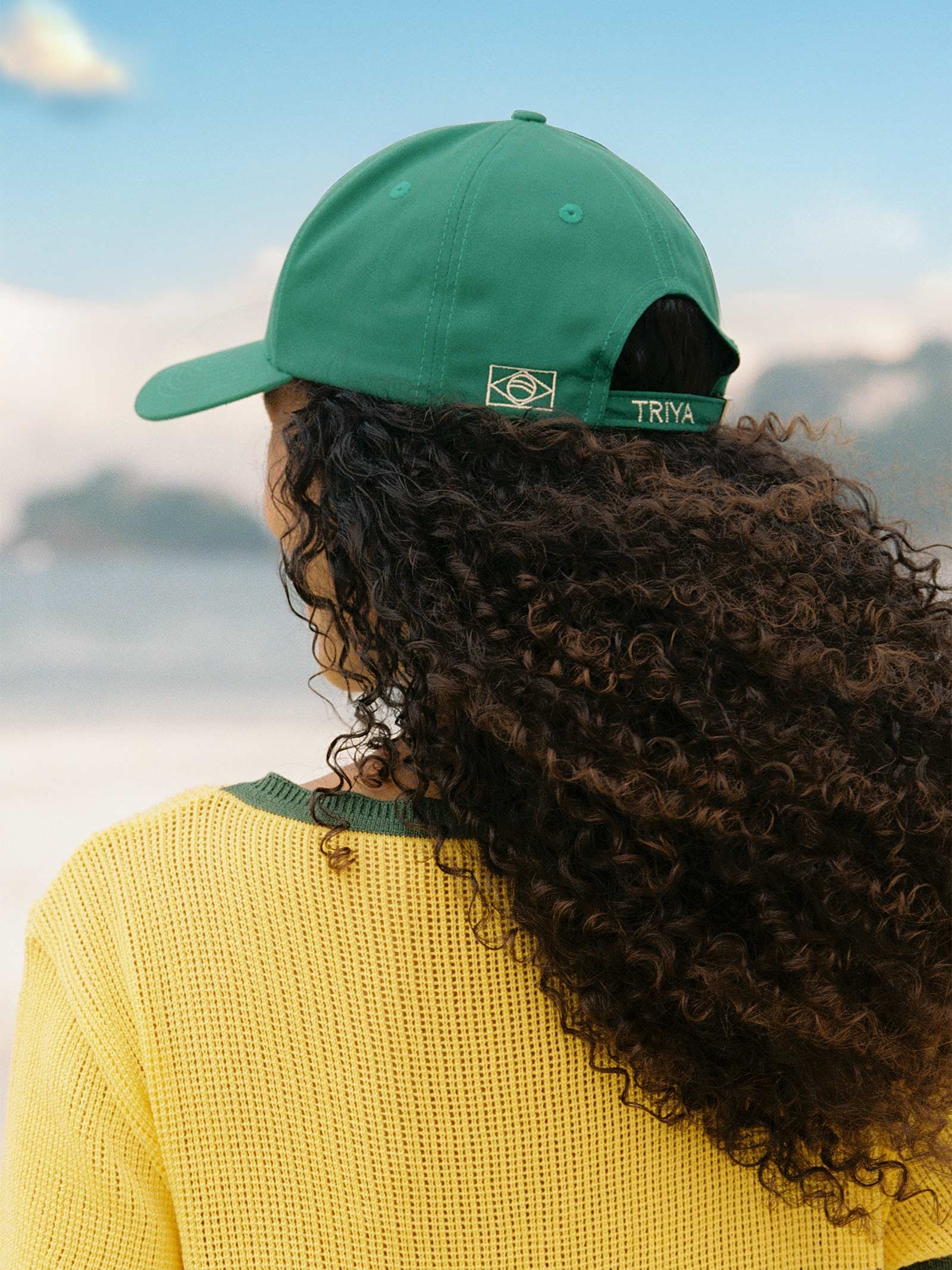 Boné Feminino  Brasil Verde Triya
