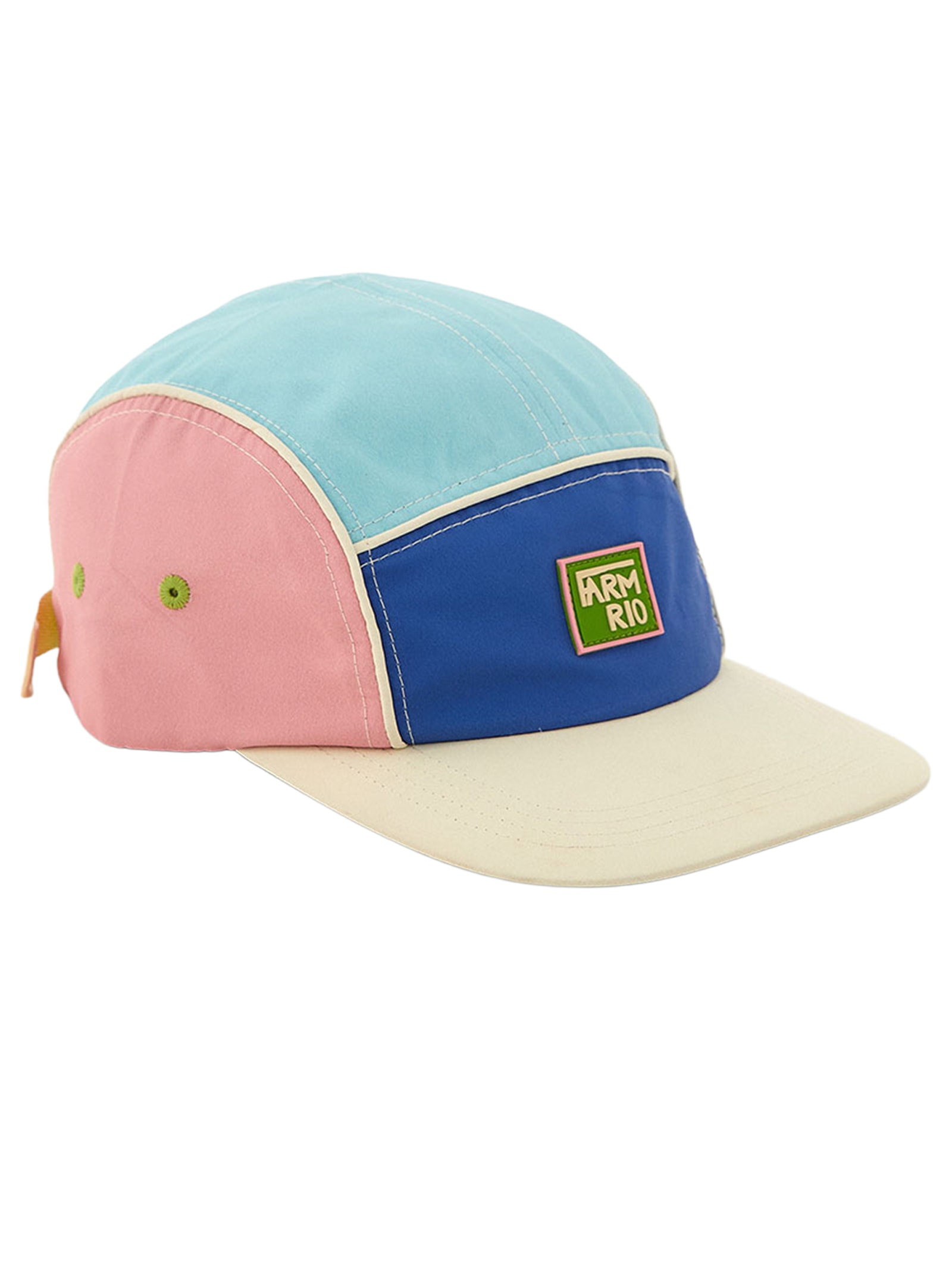 Boné Feminino Coisa Nossa Colorblock Cardume Branco Farm Etc