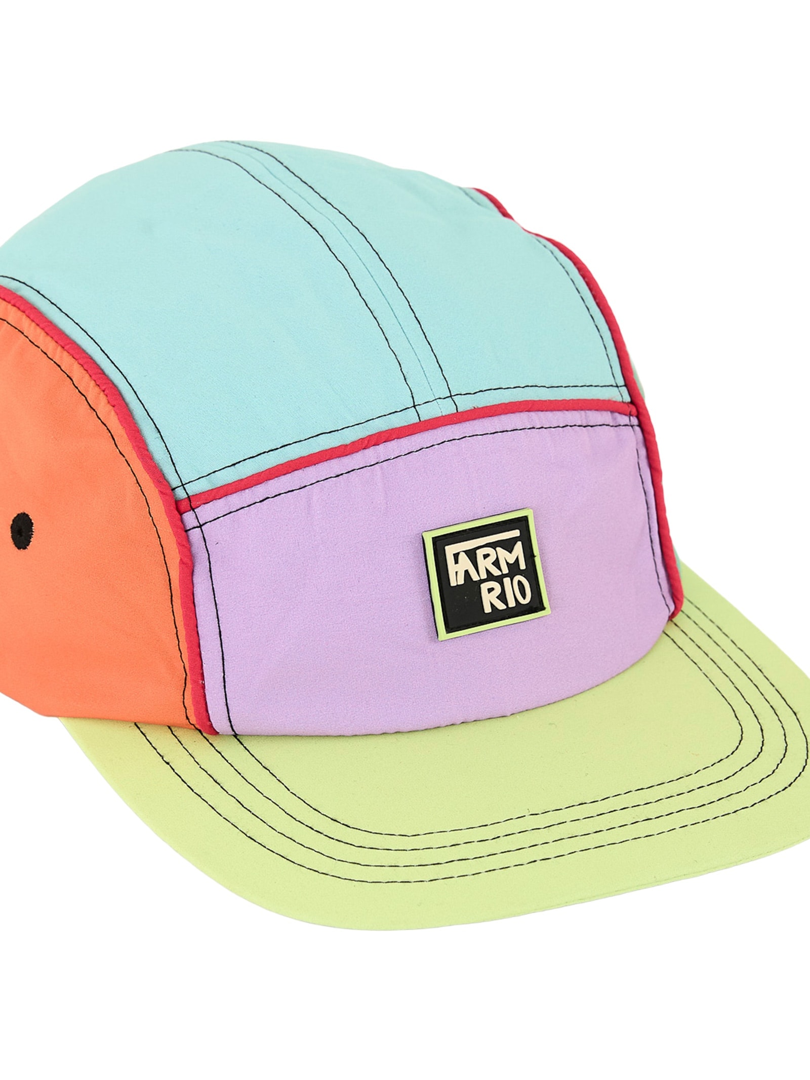 Boné Feminino Coisa Nossa Colorblocking Laranja Farm Etc