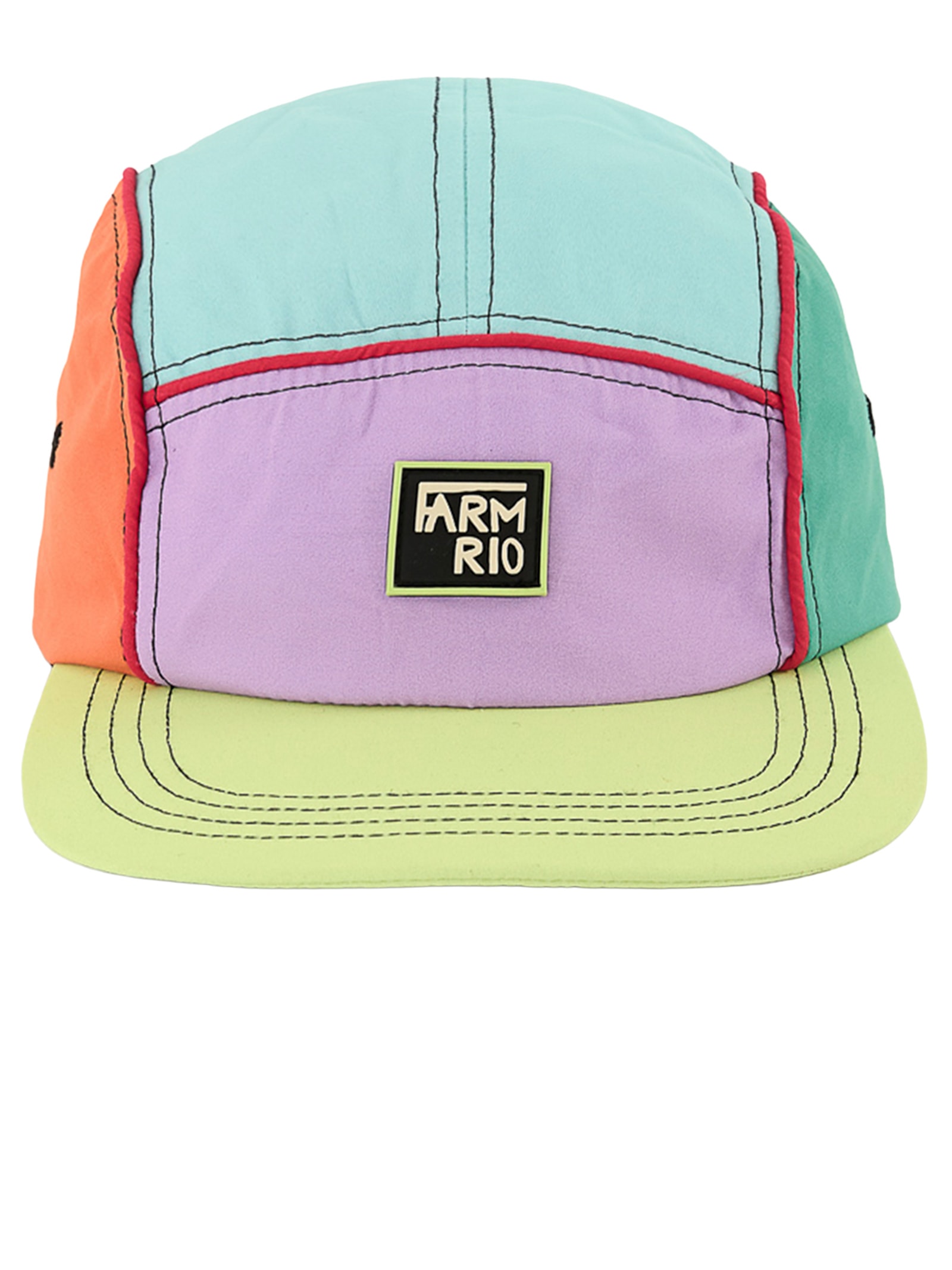 Boné Feminino Coisa Nossa Colorblocking Laranja Farm Etc