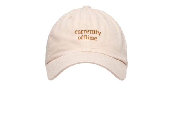 Boné Feminino Currently Offline - Bege