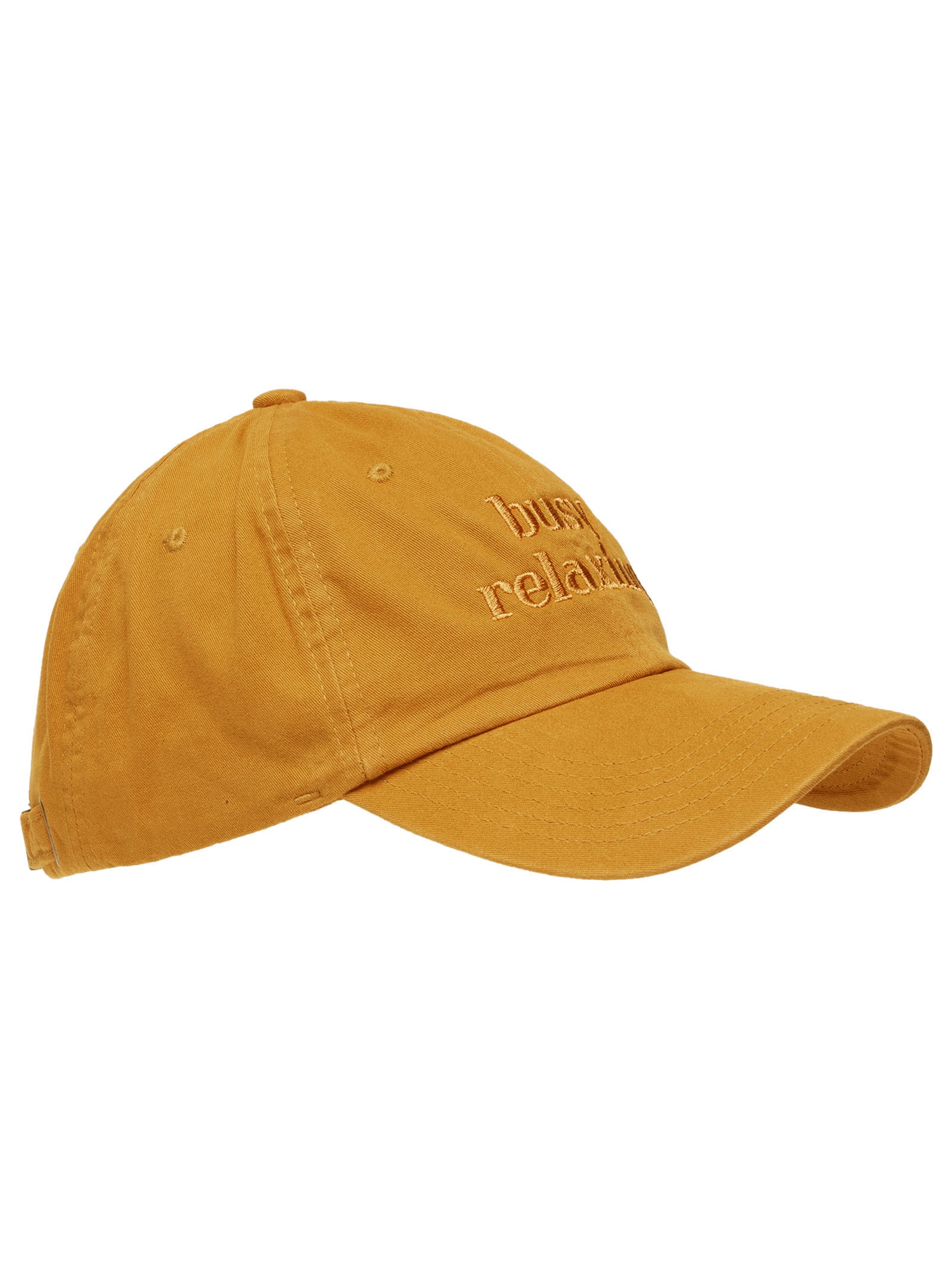 Boné Feminino Dad Hat Busy Relaxing Marrom Nuó