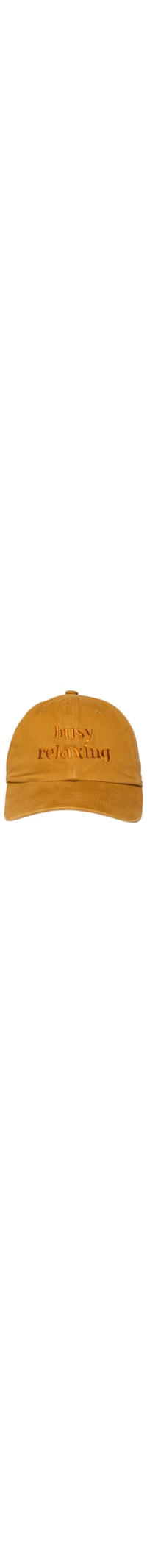 Boné Feminino Dad Hat Busy Relaxing - Marrom