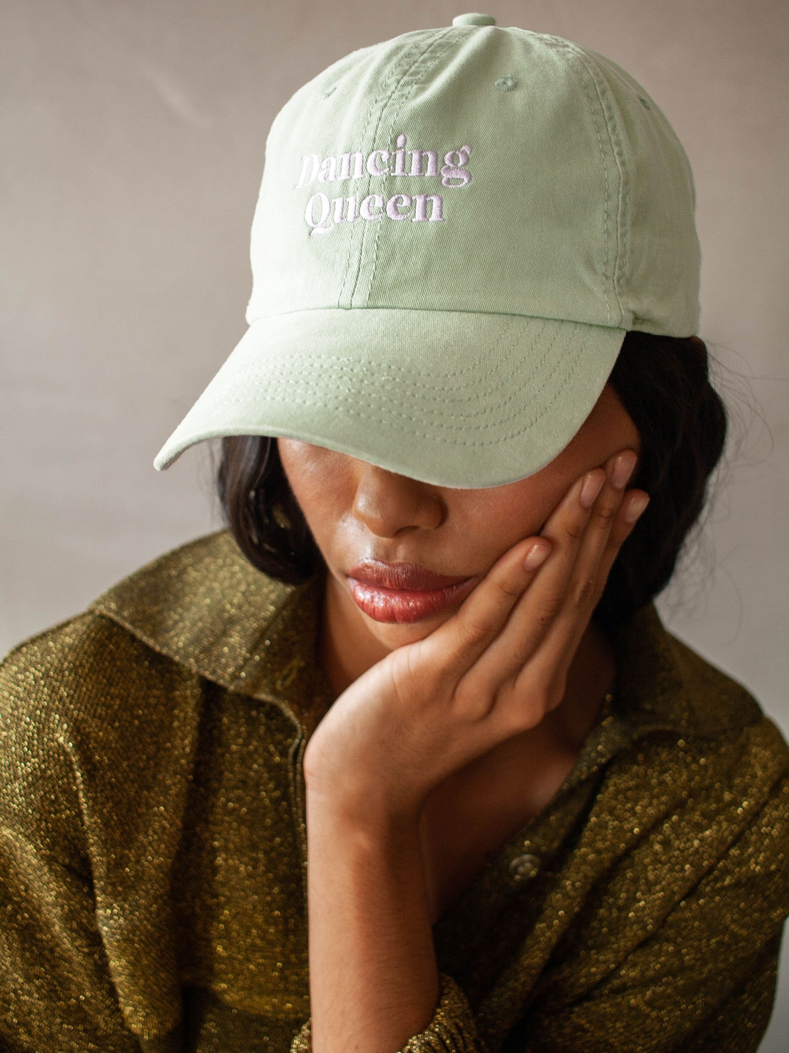 Boné Feminino Dad Hat Donna Verde Nuó