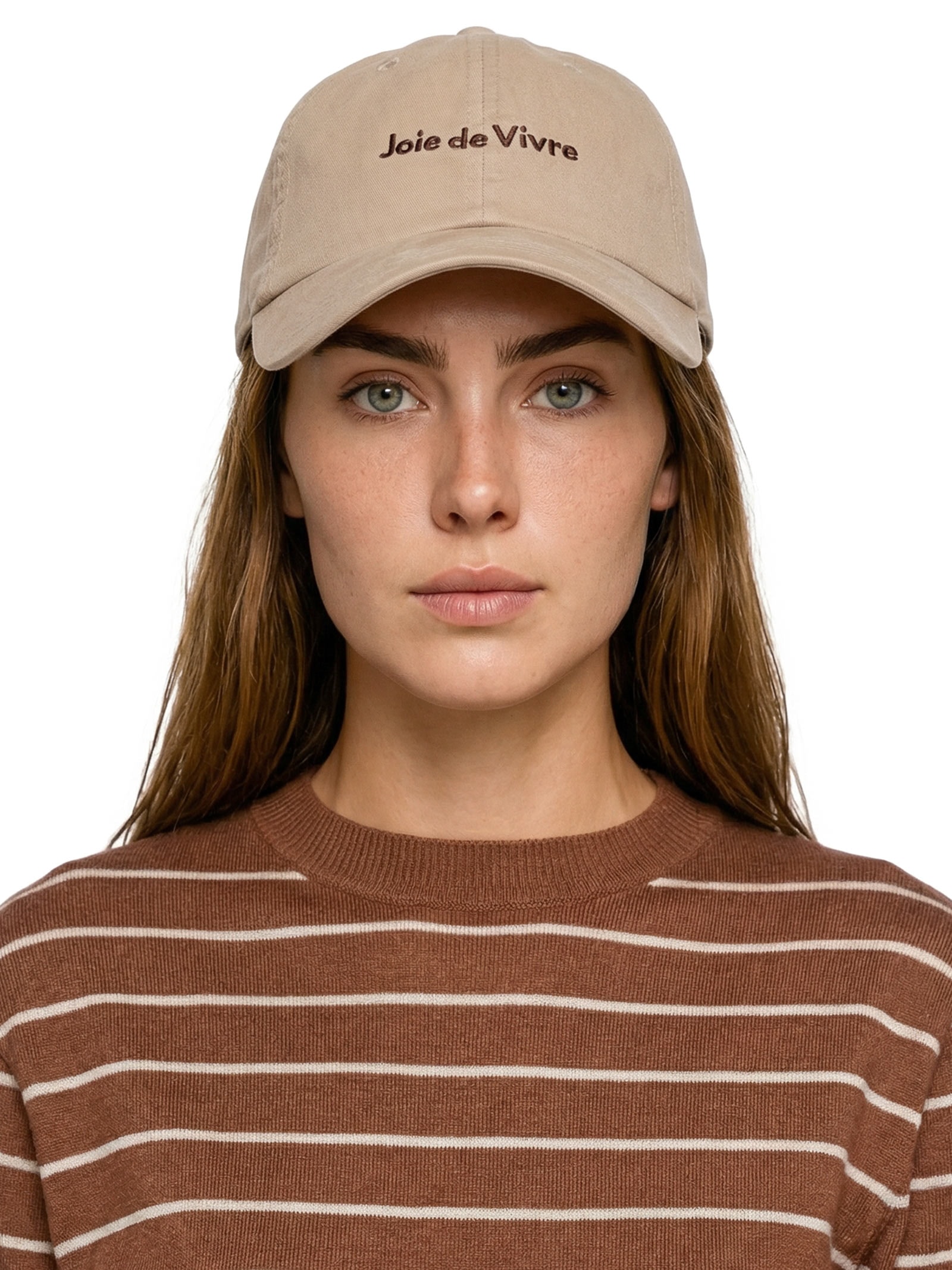 Boné Feminino Dad Hat Joie De Vivre Marrom Nuó