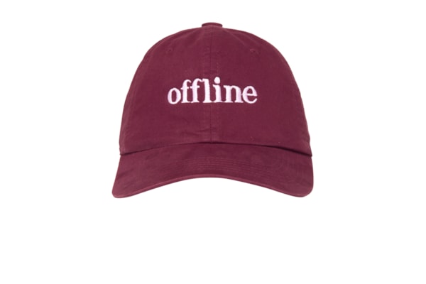 Boné Feminino Dad Hat Offline - Vinho