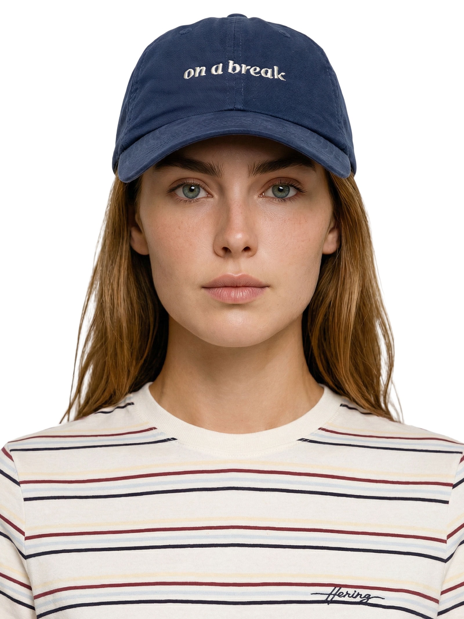 Boné Feminino Dad Hat On a Break Azul Nuó