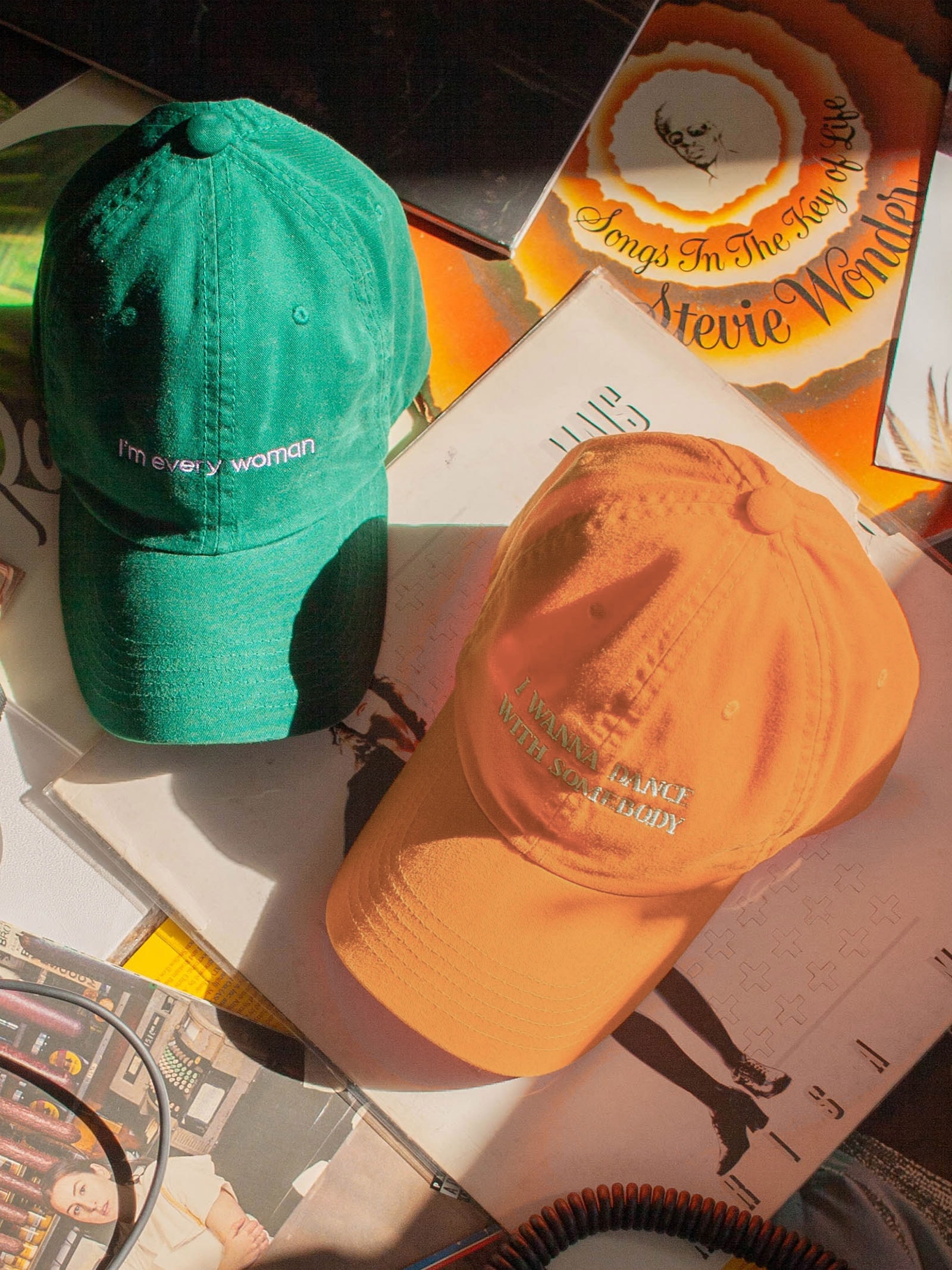 Boné Feminino Dad Hat Whitney Laranja Nuó
