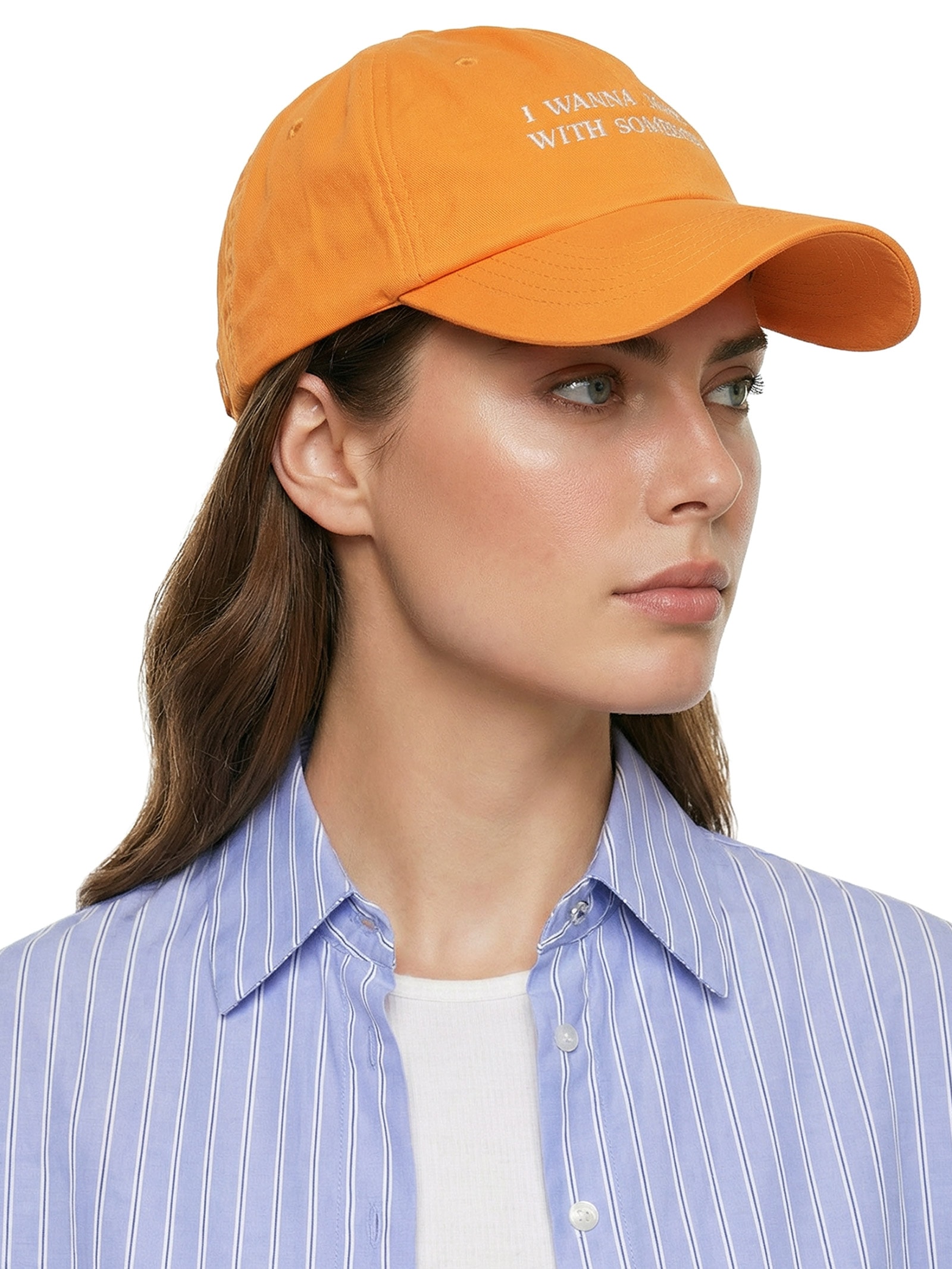 Boné Feminino Dad Hat Whitney Laranja Nuó