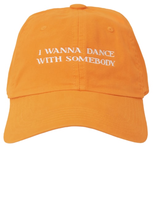 Boné Feminino Dad Hat Whitney – Laranja