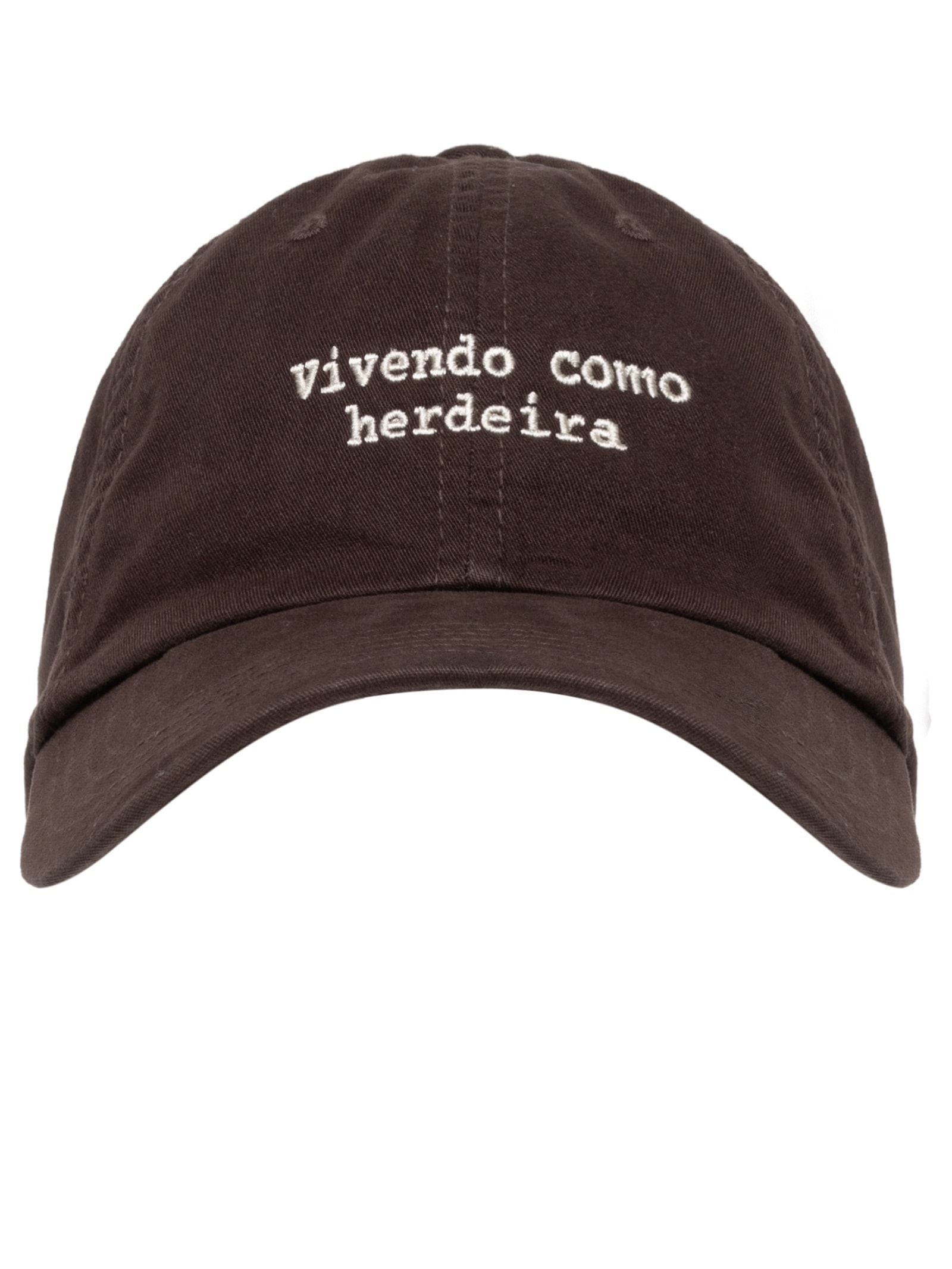 Boné Feminino Herdeira Marrom Market 33