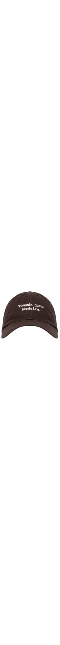 Boné Feminino Herdeira - Marrom