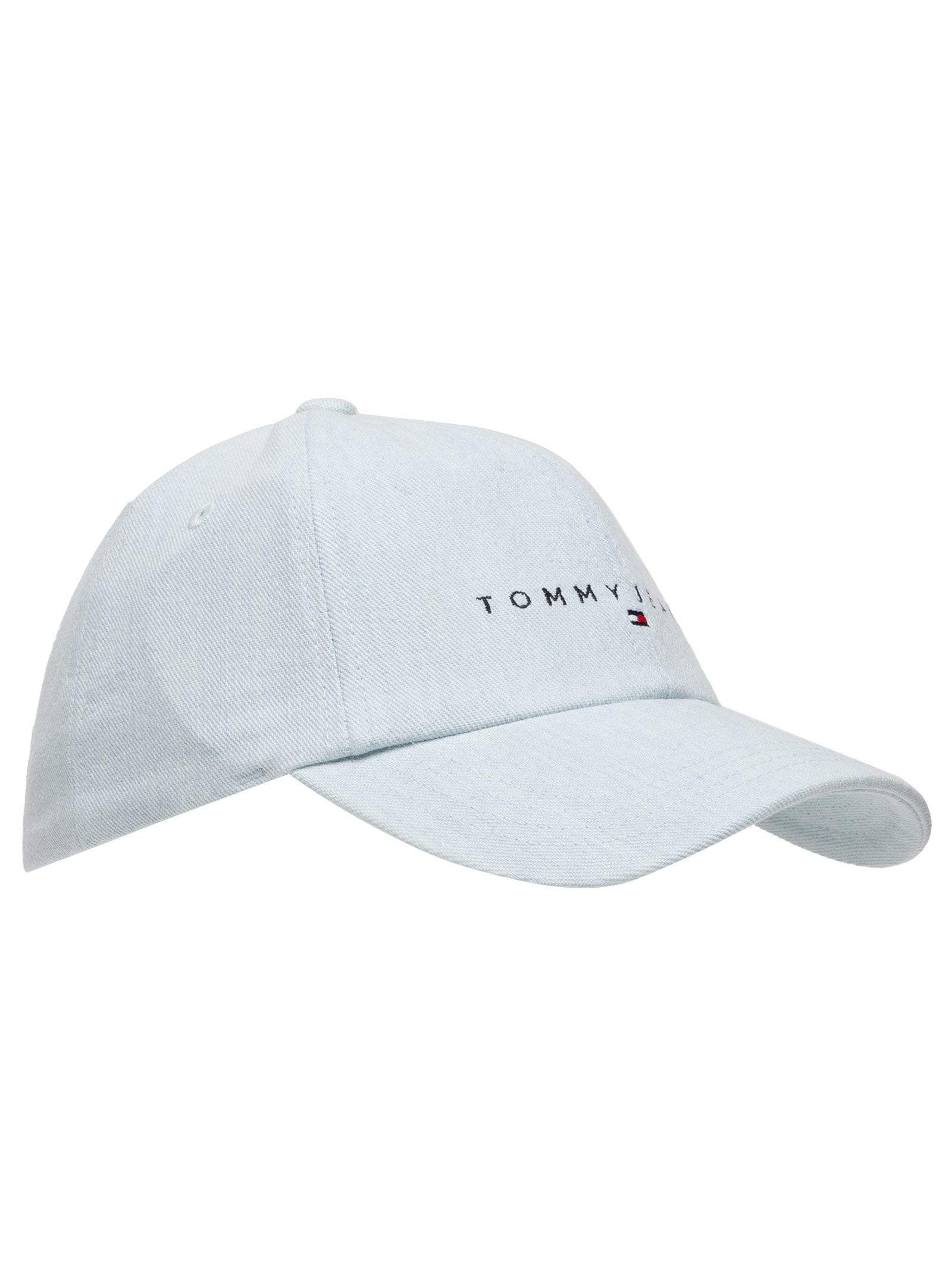 Boné Feminino Linear Denim Cap Azul Tommy Jeans