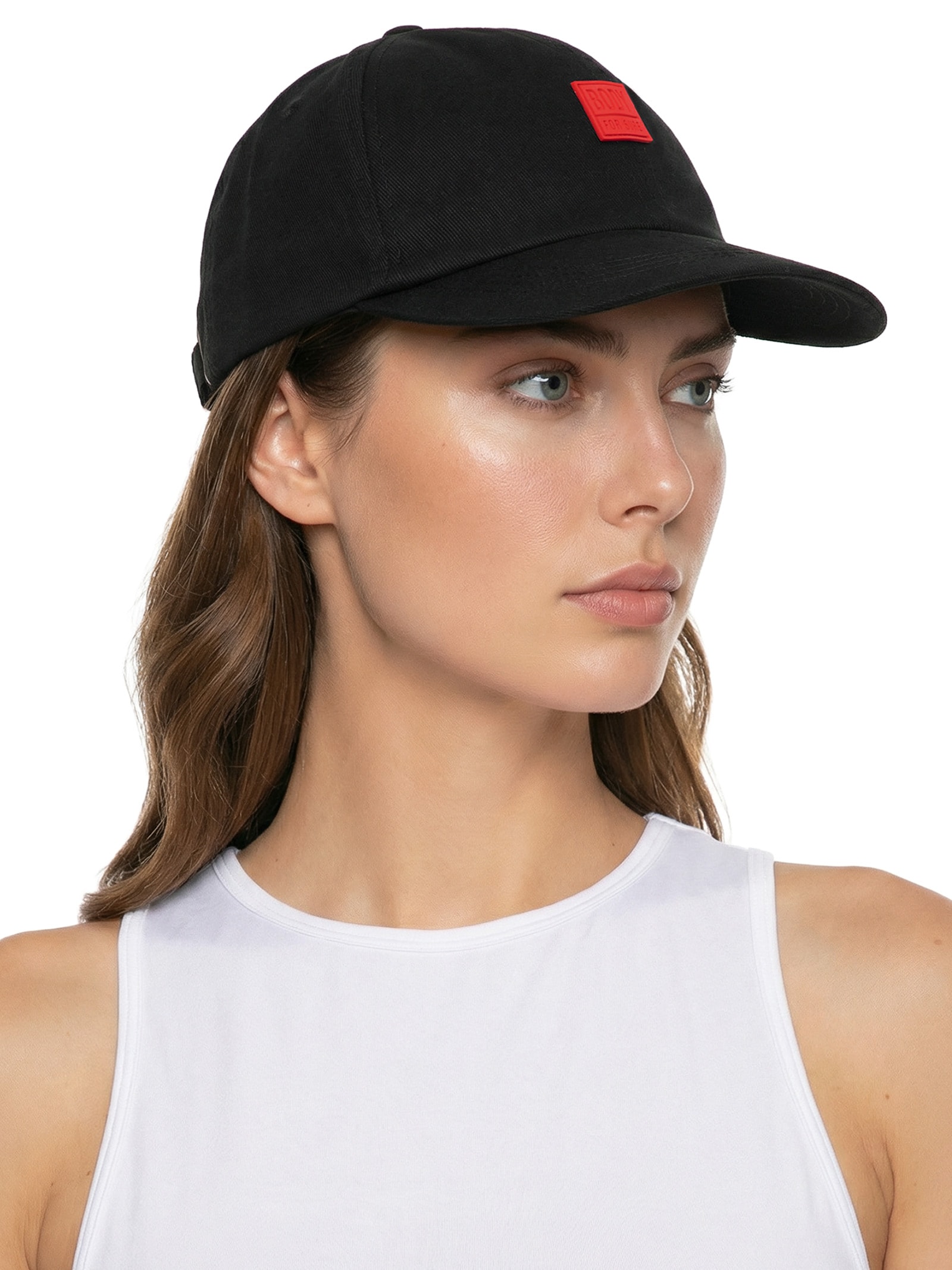 Boné Feminino Liso Preto Body For Sure