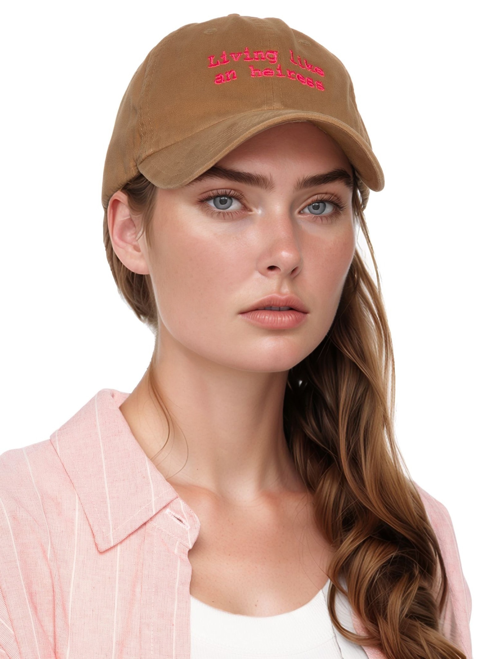 Boné Feminino Living Like an Heiress Marrom Market 33