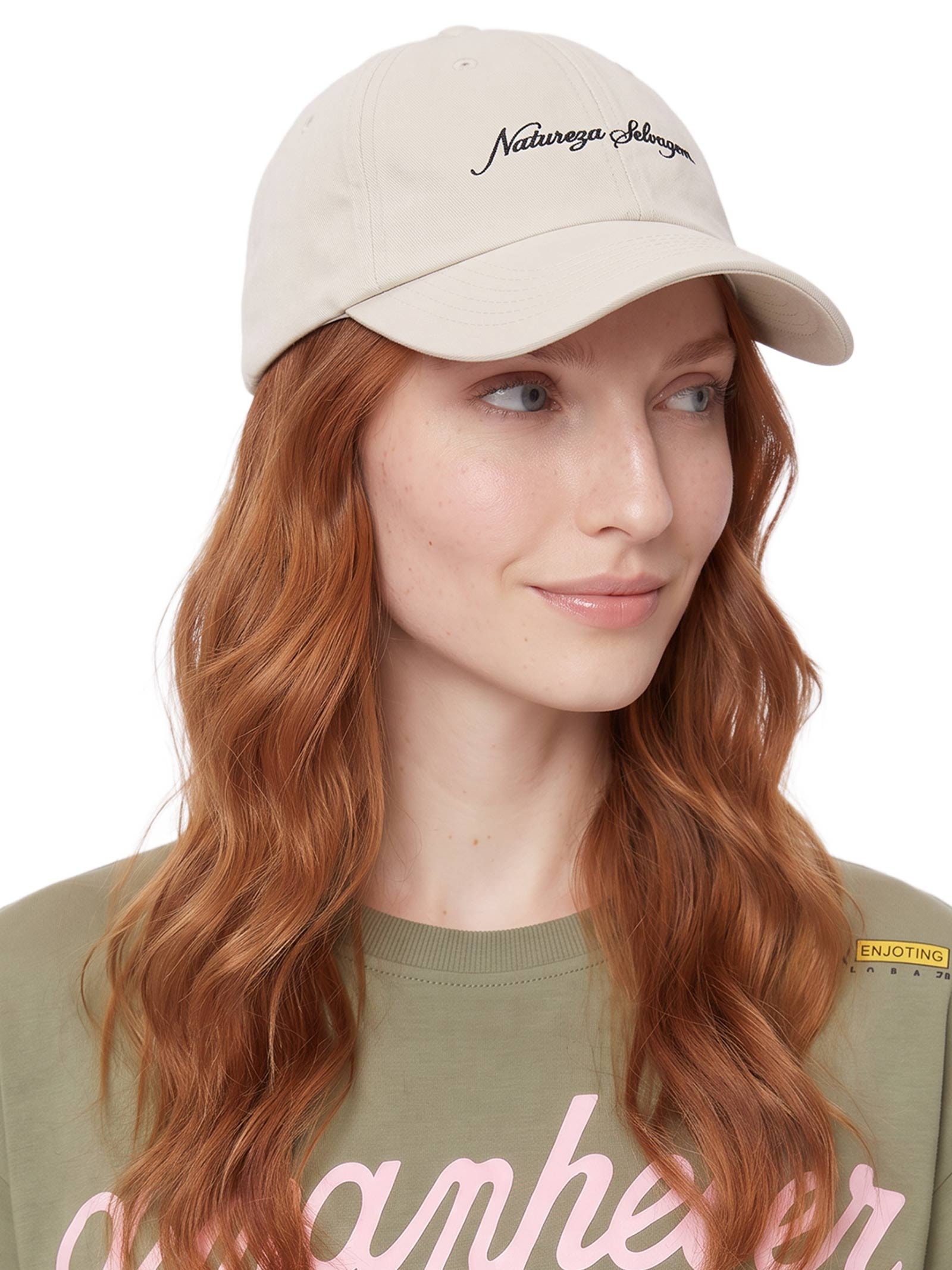 Boné Feminino Natureza Branco Triya