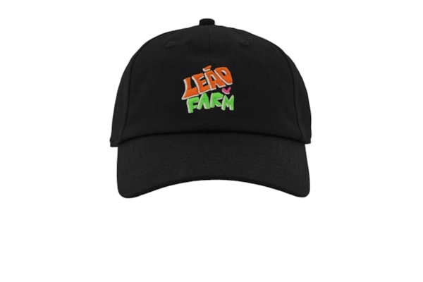 Boné Feminino Silk Matte Leão -  Preto