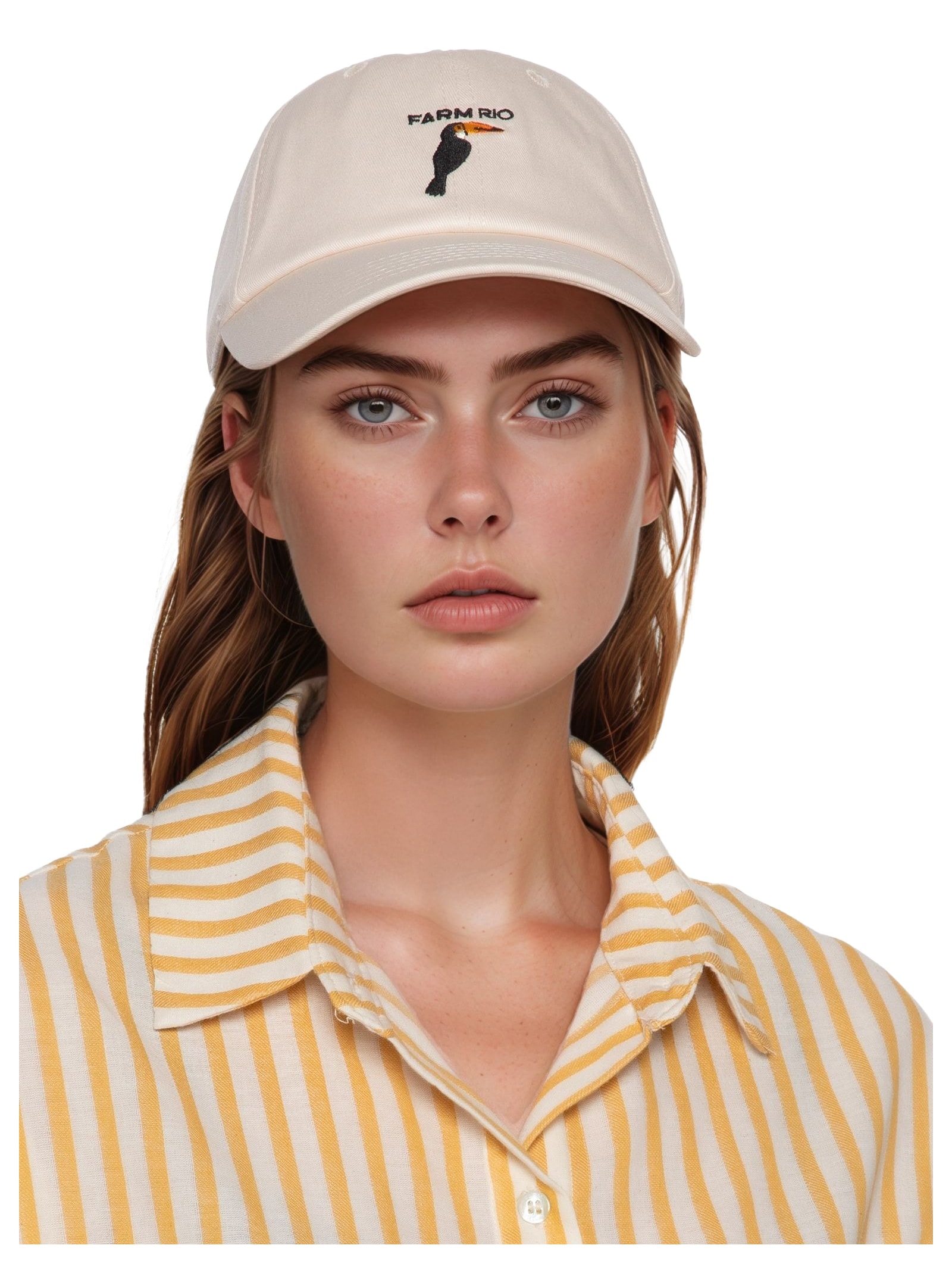 Boné Feminino Tropical Branco Farm Etc