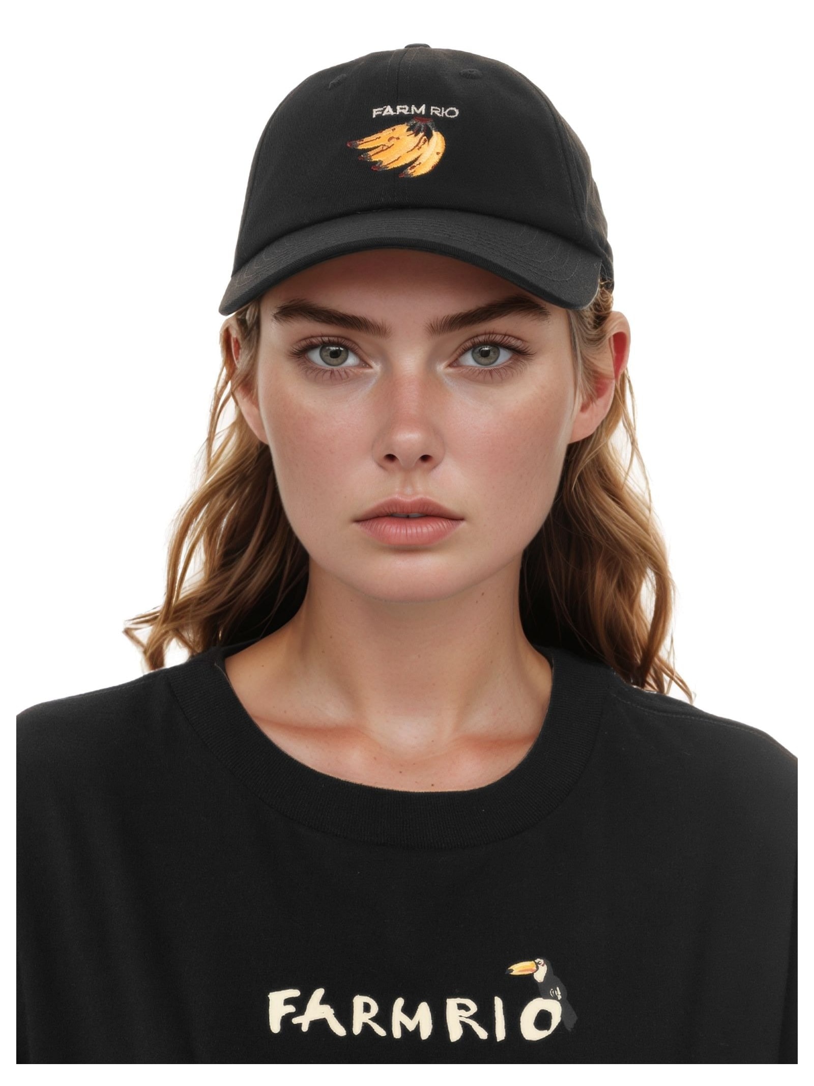 Boné Feminino Tropical Preto Farm Etc