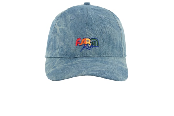 Boné Feminino Tropical Rainbow Jeans - Azul