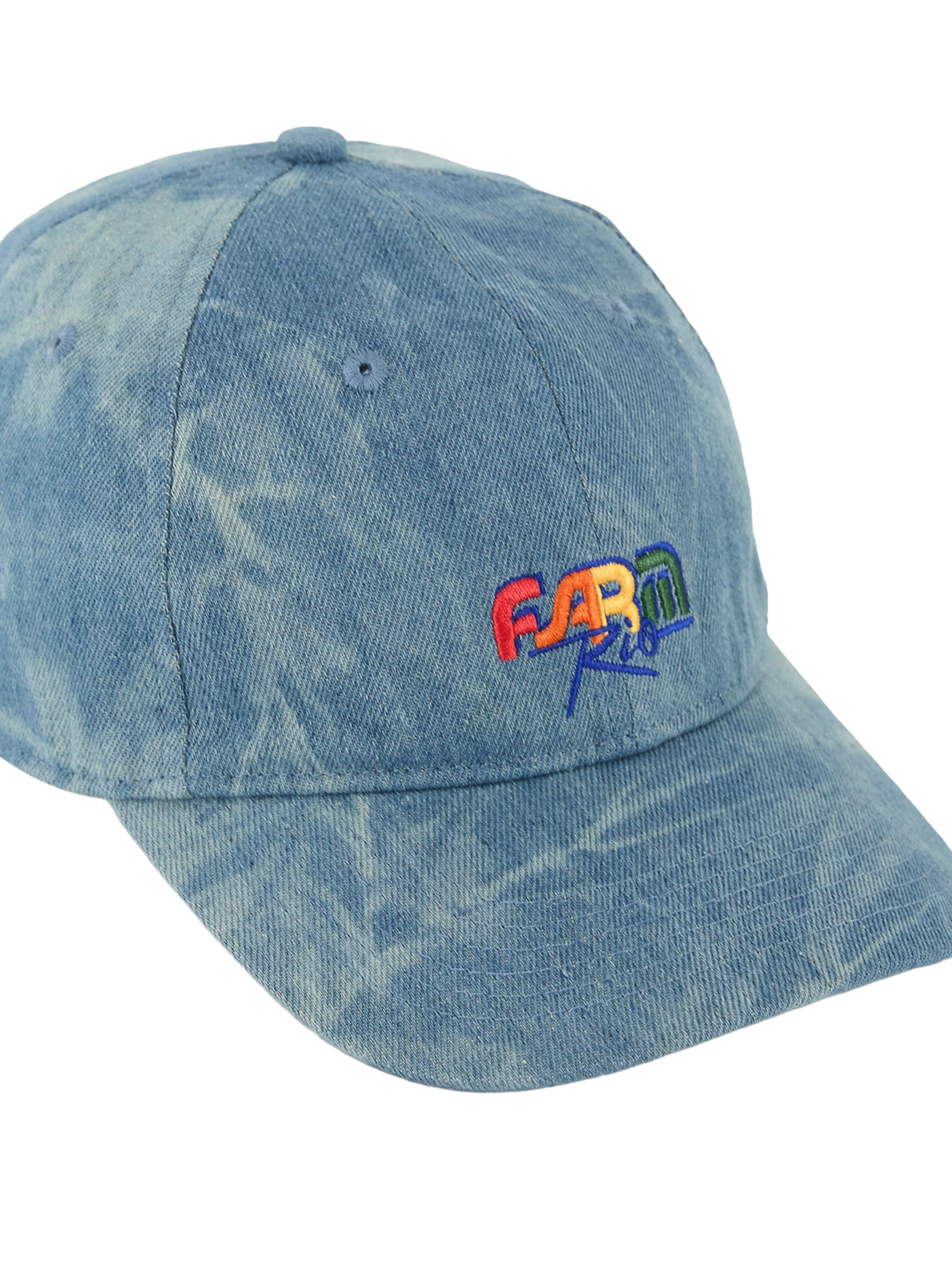 Boné Feminino Tropical Rainbow Jeans Azul Farm Etc