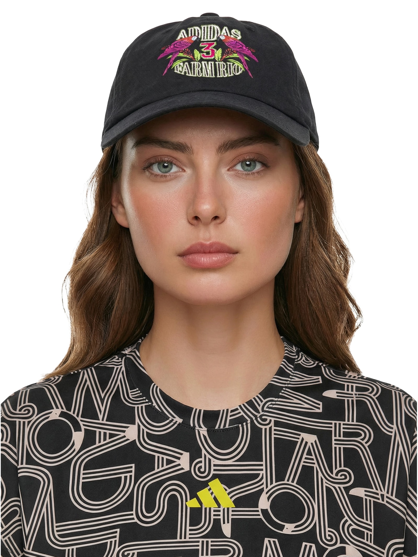 Boné Feminino W Preto Adidas + Farm