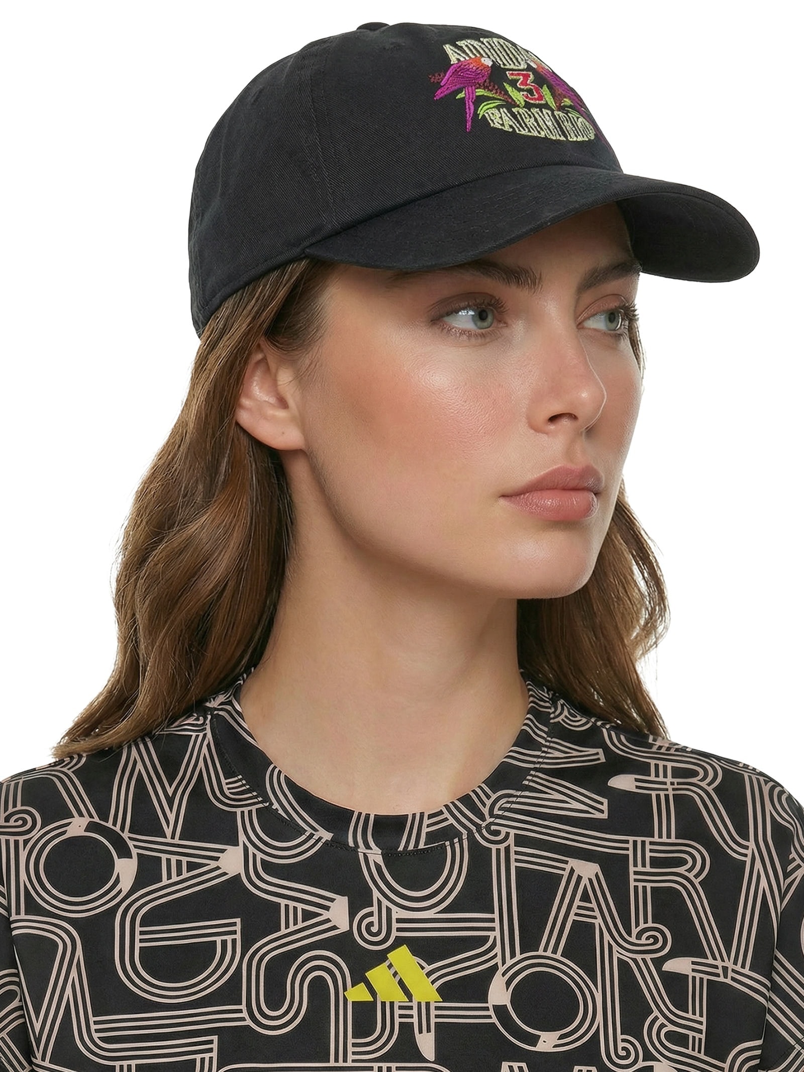 Boné Feminino W Preto Adidas + Farm