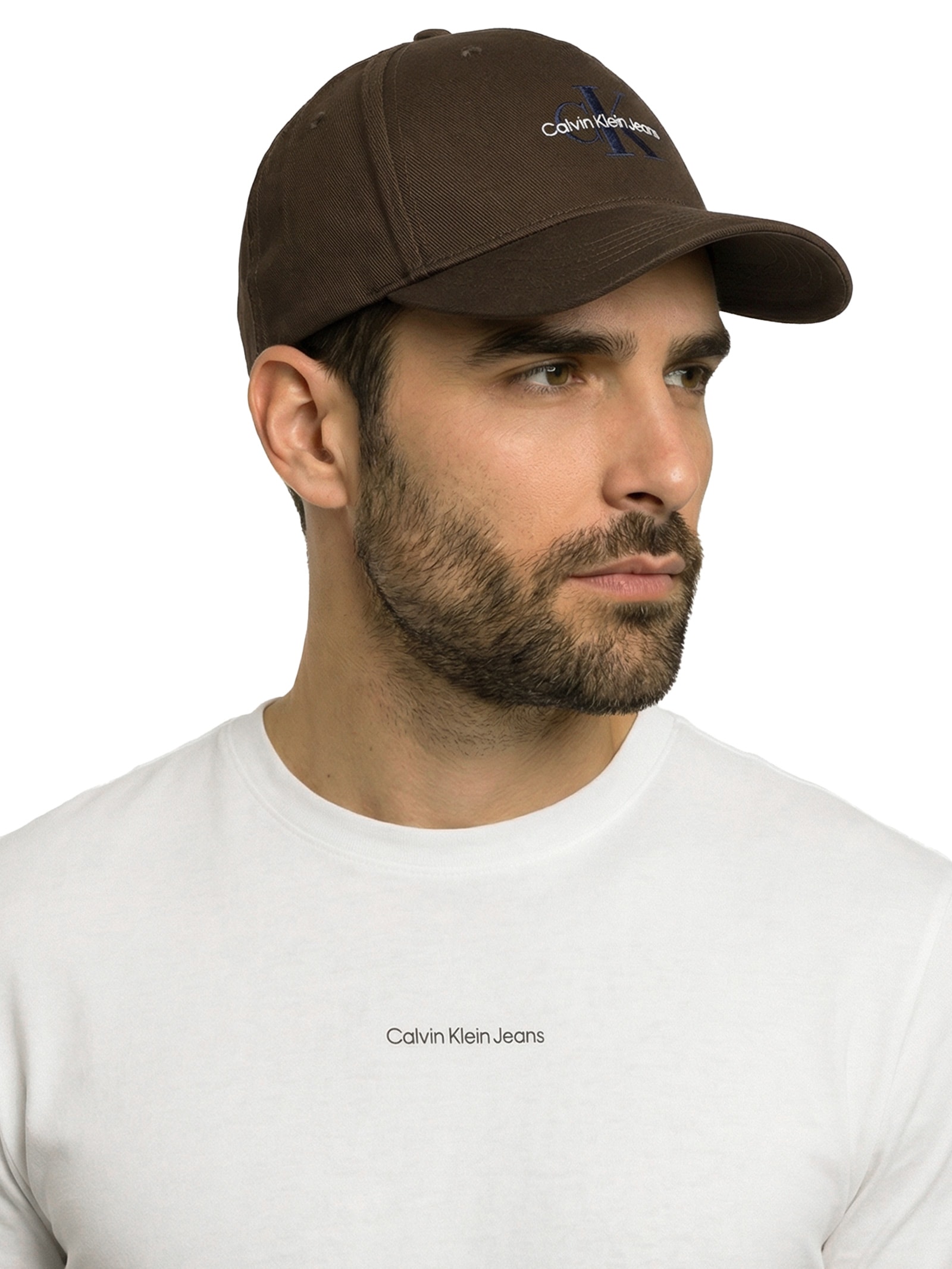 Boné Masculino 5 Gomos Re Issue Marrom Calvin Klein Jeans