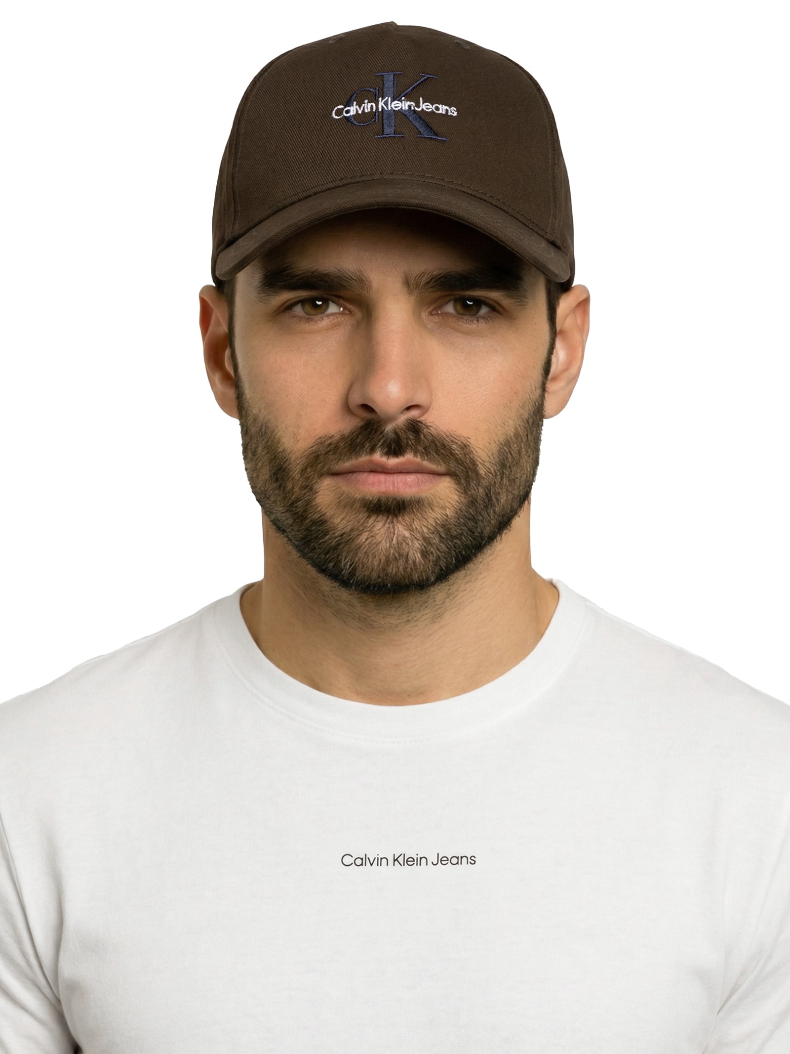 Boné Masculino 5 Gomos Re Issue Marrom Calvin Klein Jeans