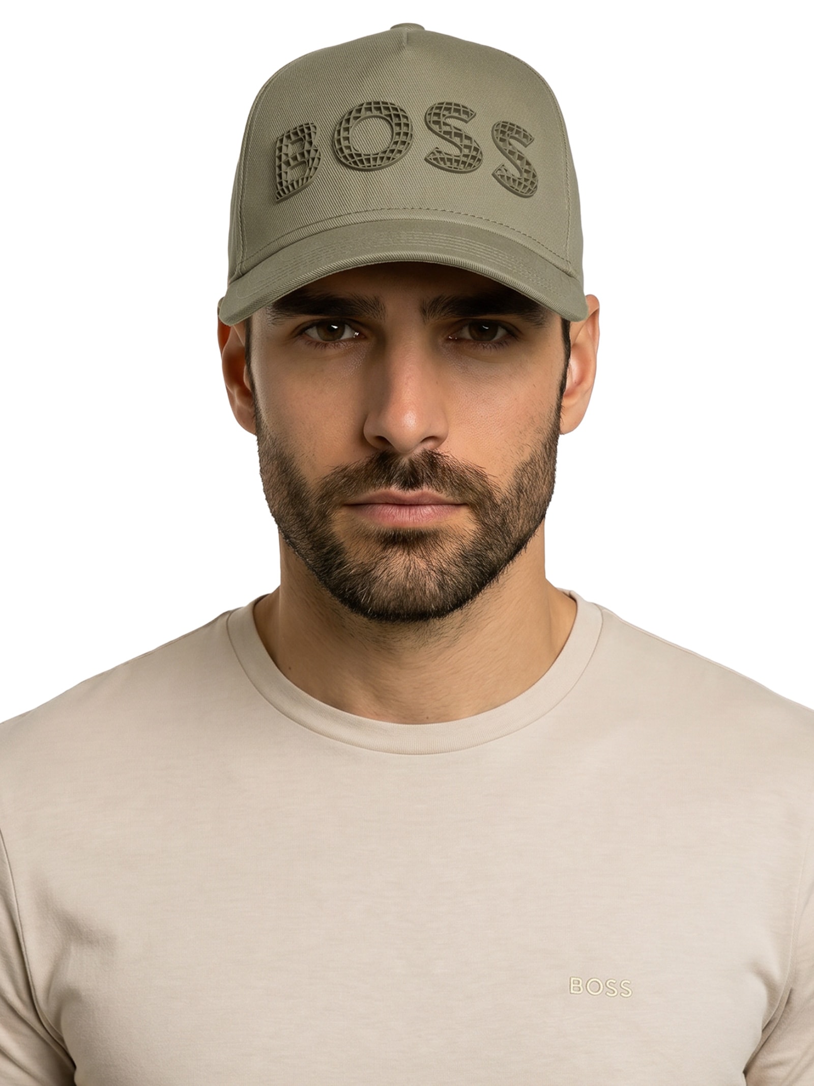 Boné Masculino Aba Curva Pyer Golf Terrace Verde Boss