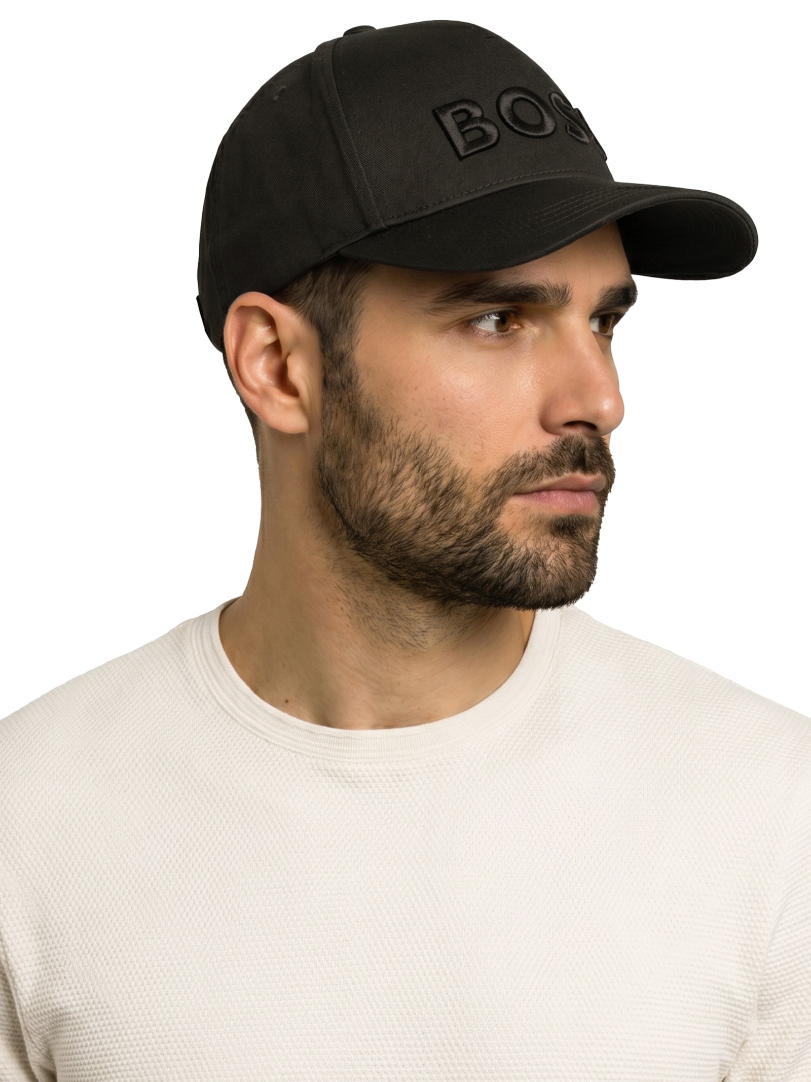 Boné Masculino Aba Curva Seth Marrom Boss