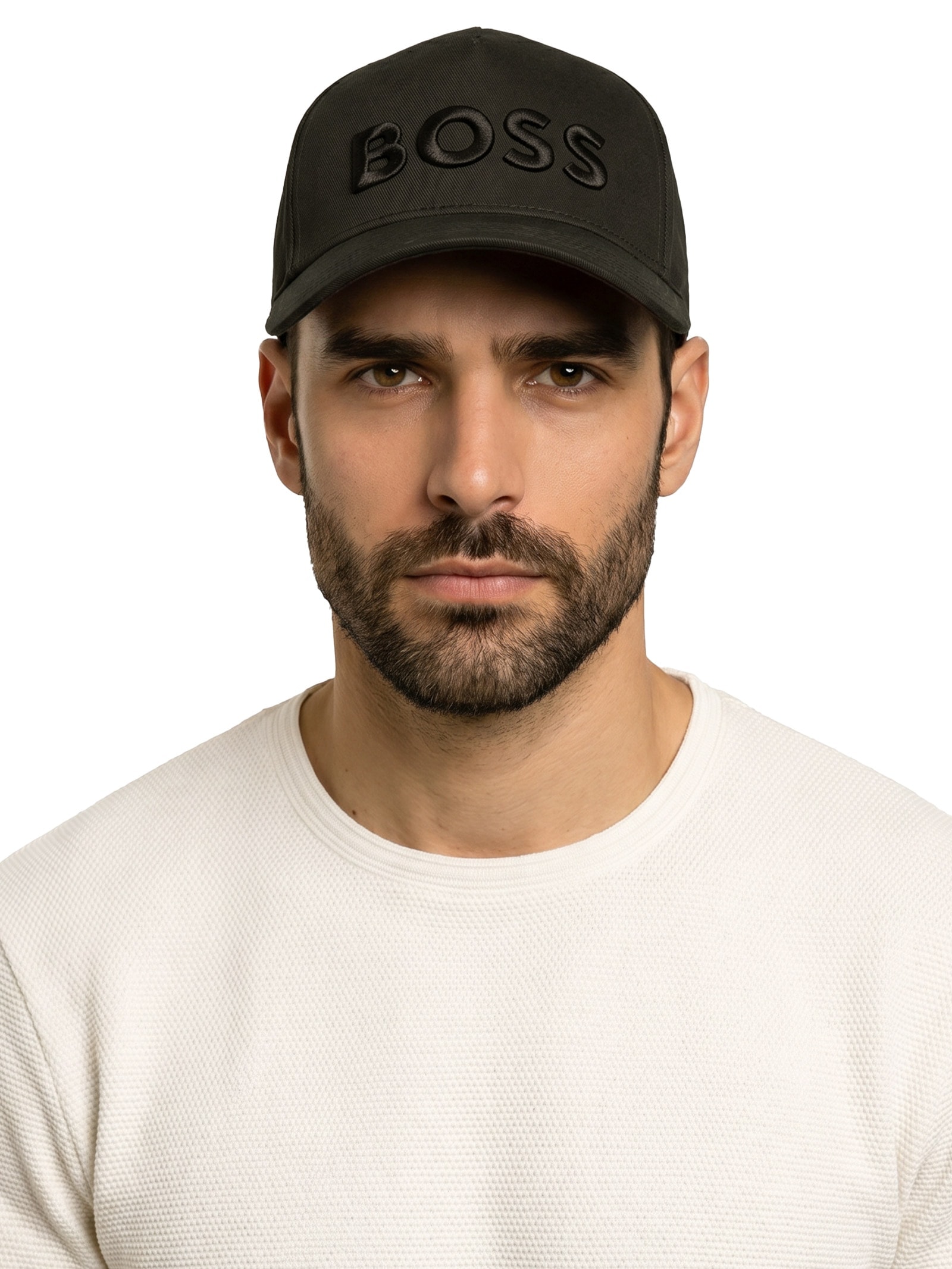 Boné Masculino Aba Curva Seth Marrom Boss