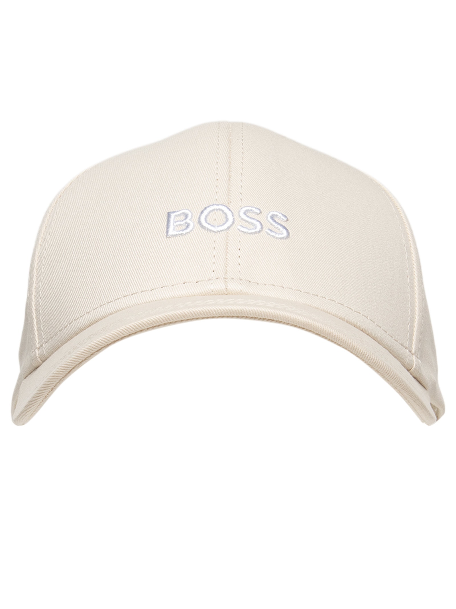 Boné Masculino Aba Curva Zed Branco Boss