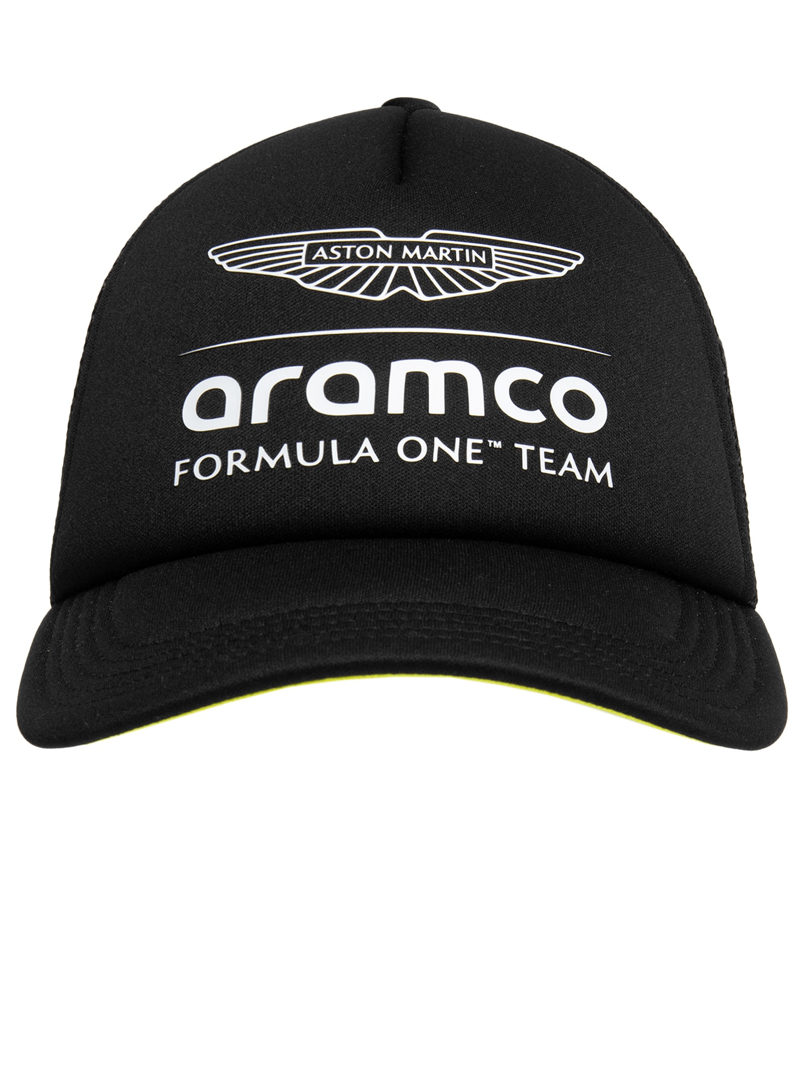 Boné Masculino Amf1 Trucker Preto Puma + Aston Martin