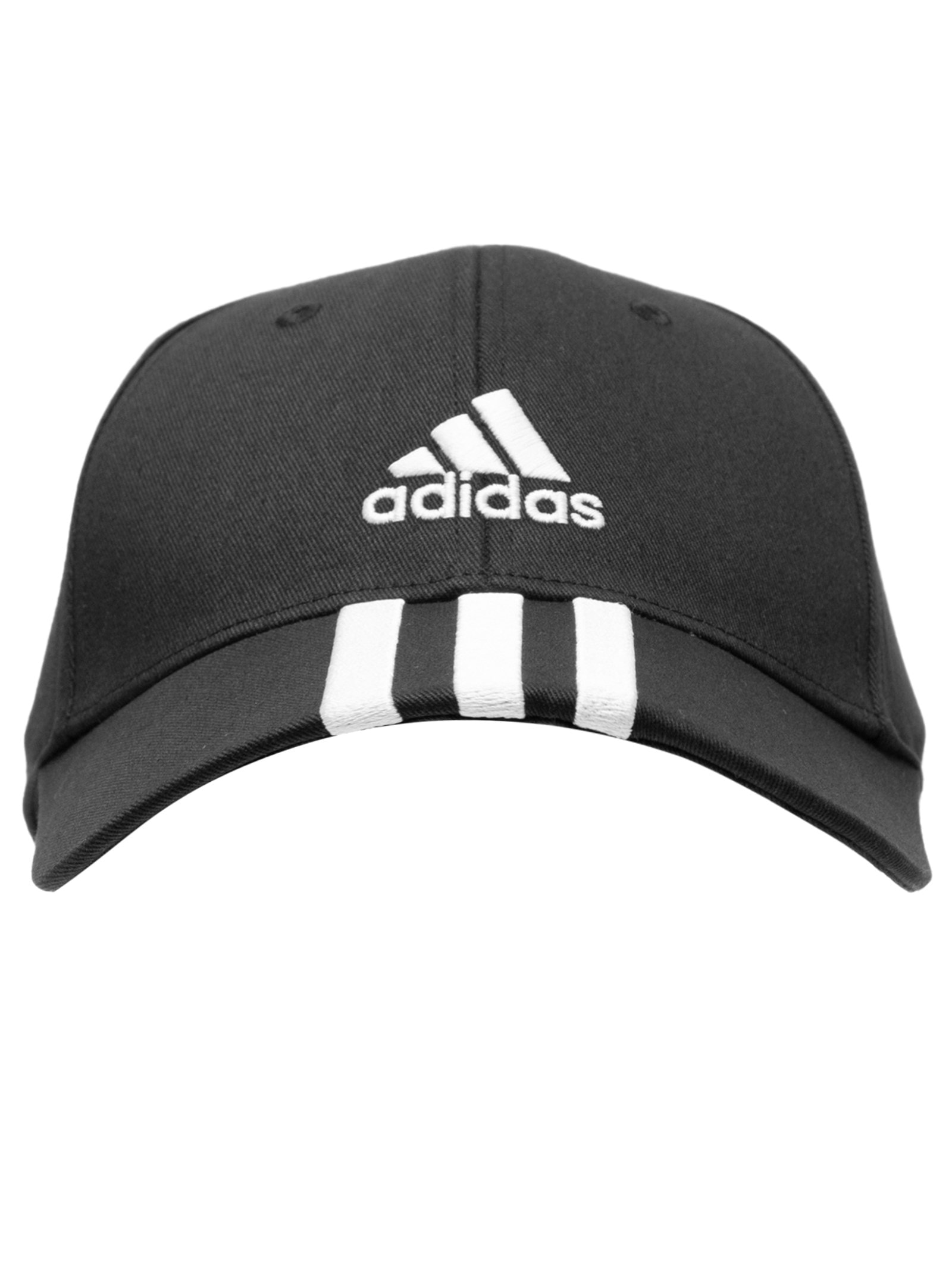 Boné Masculino Baseball 3 Listas Preto Adidas