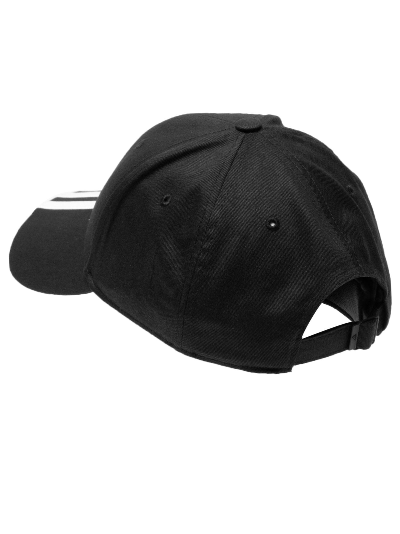 Boné Masculino Baseball 3 Listas Preto Adidas