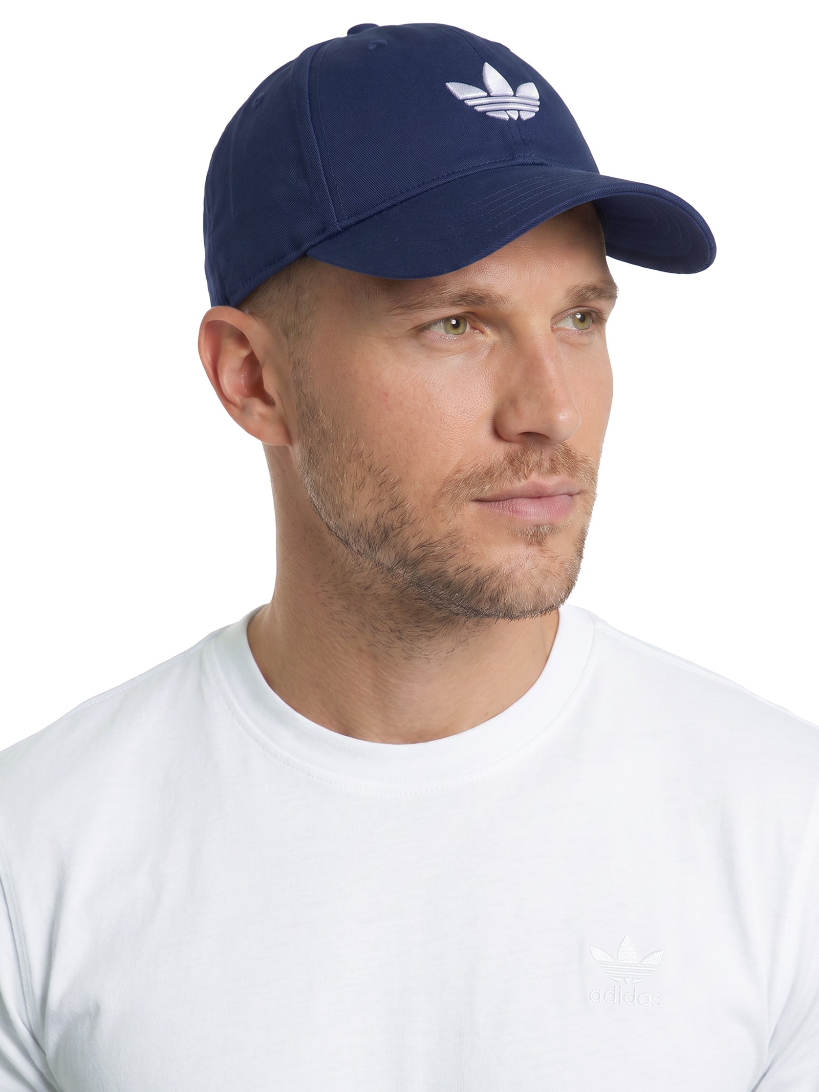 Boné Masculino Baseball Trefoil Azul Adidas Originals