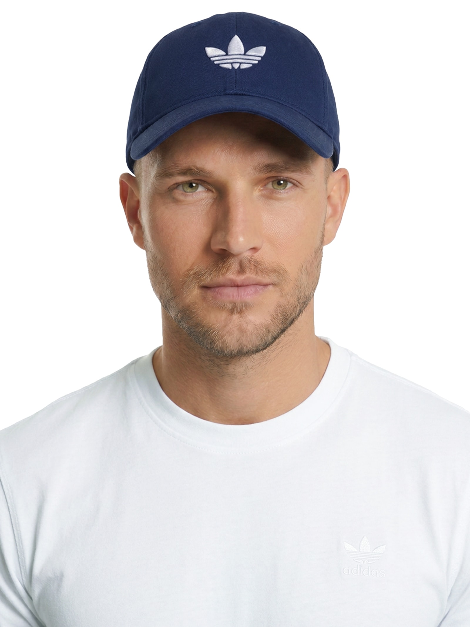 Boné Masculino Baseball Trefoil Azul Adidas Originals