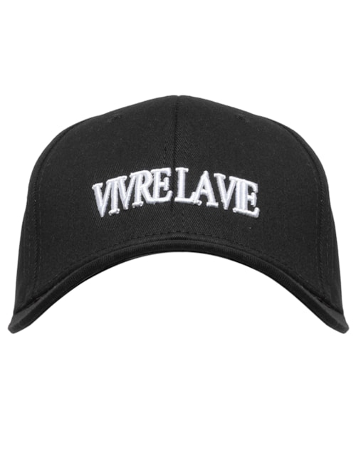 Boné Masculino Básico Vivre La Vie – Preto