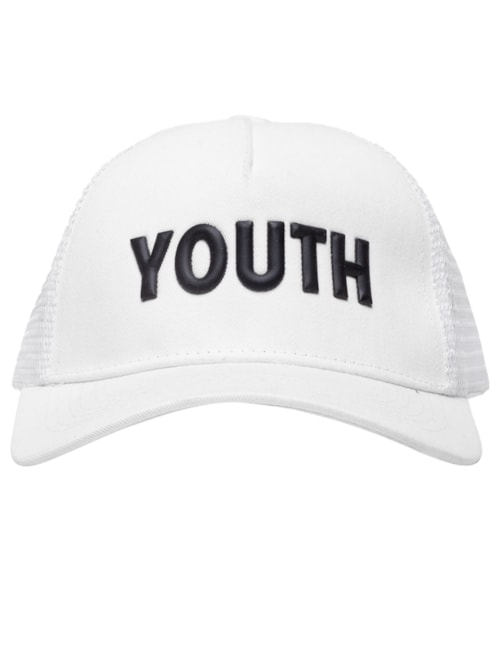 Boné Masculino Básico Youth – Branco