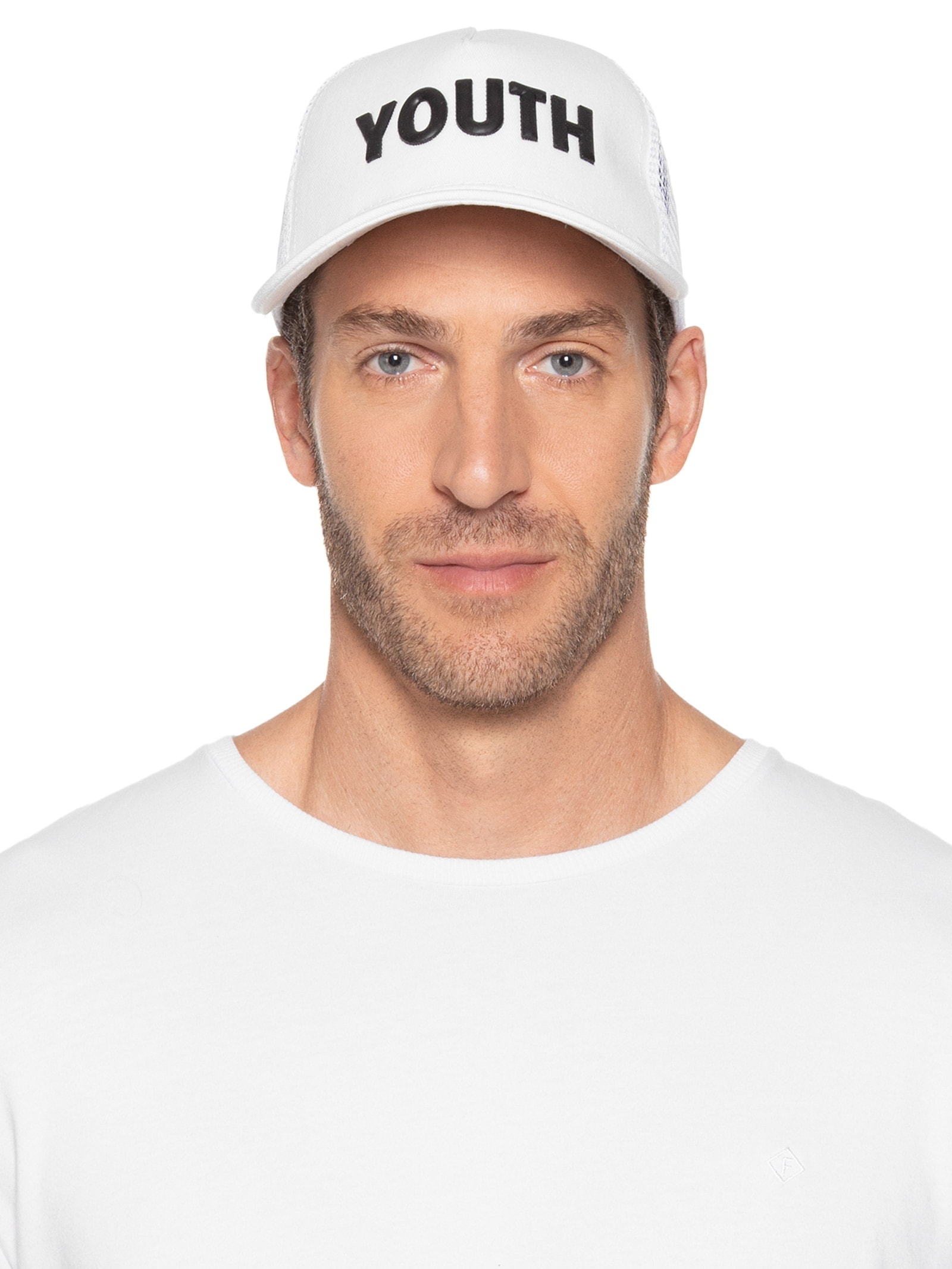 Boné Masculino Básico Youth Branco Basiq Men