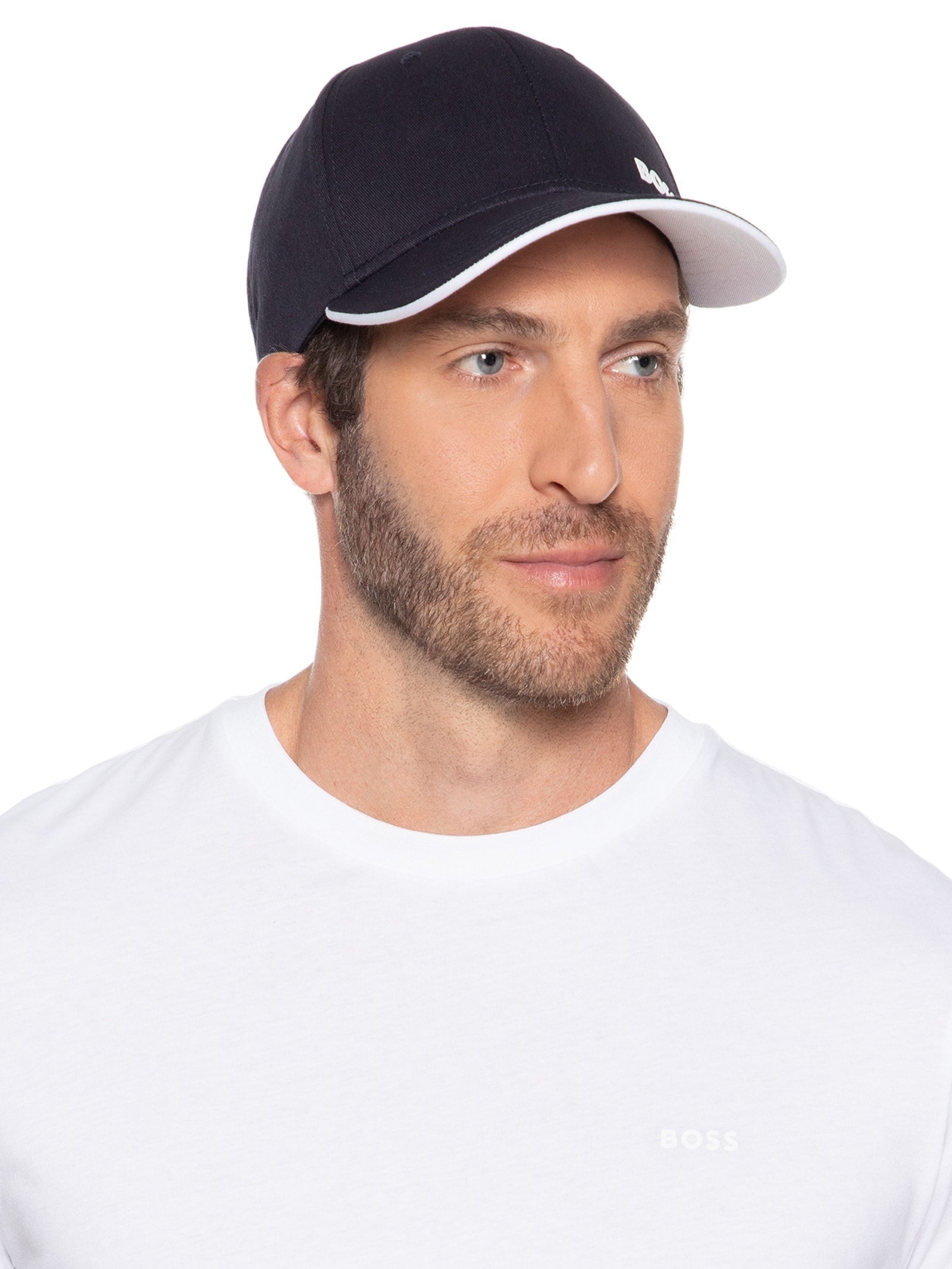 Boné Masculino Cap Bold Azul  Boss