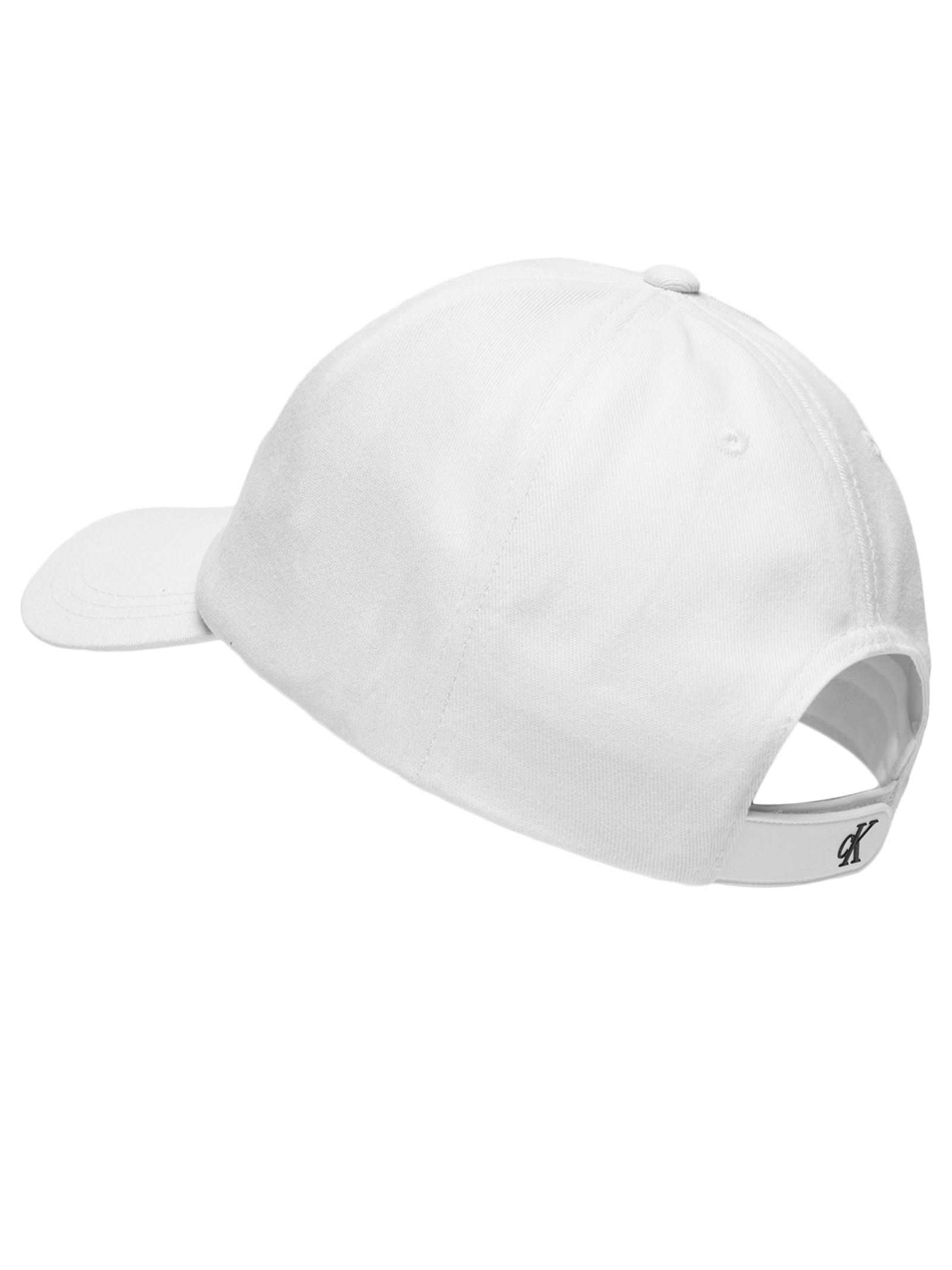 Boné Masculino CKJ 5 Gomos Logo Serif Font Branco Calvin Klein Jeans