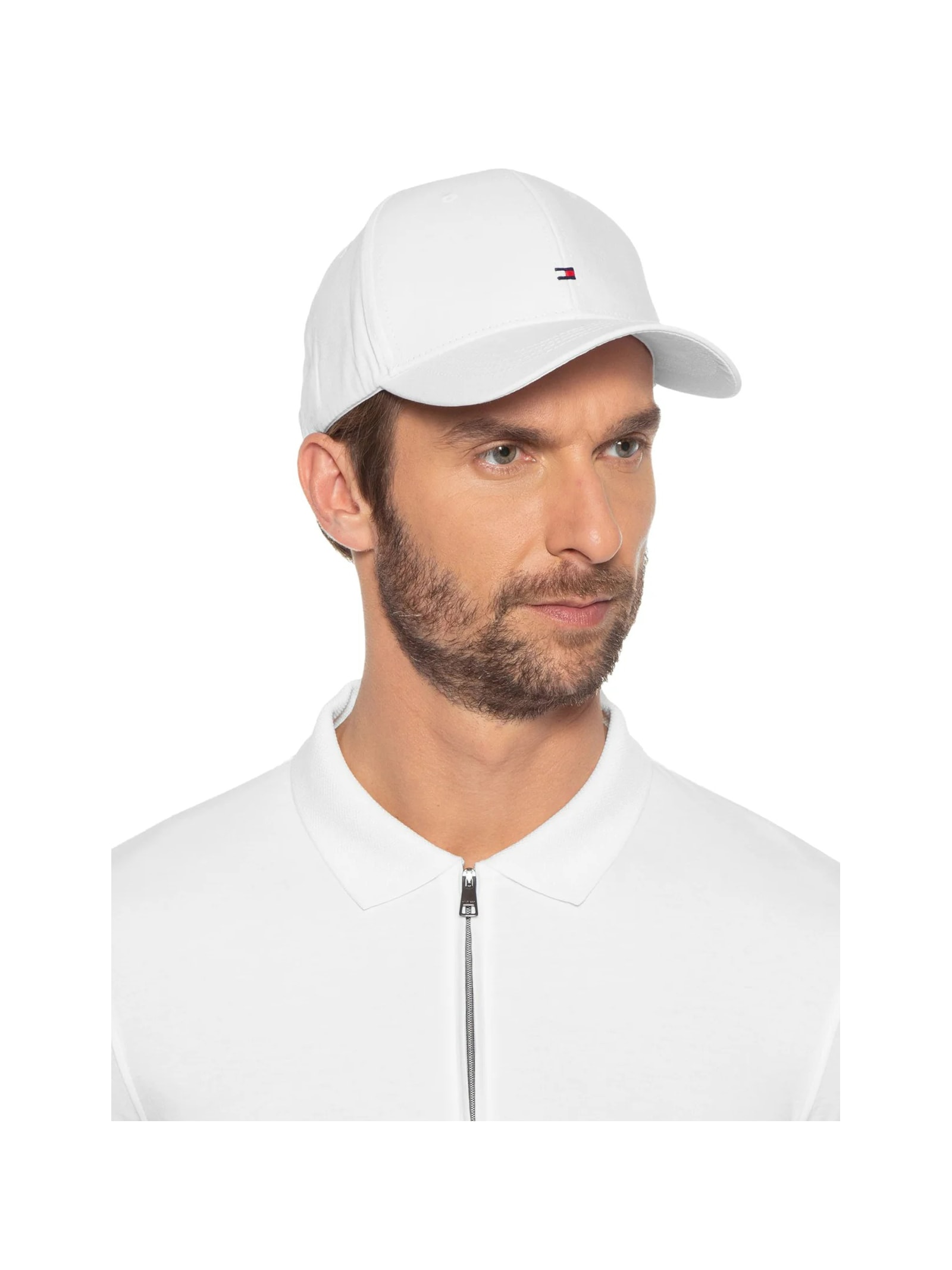 Boné Masculino Classic Branco Tommy Hilfiger