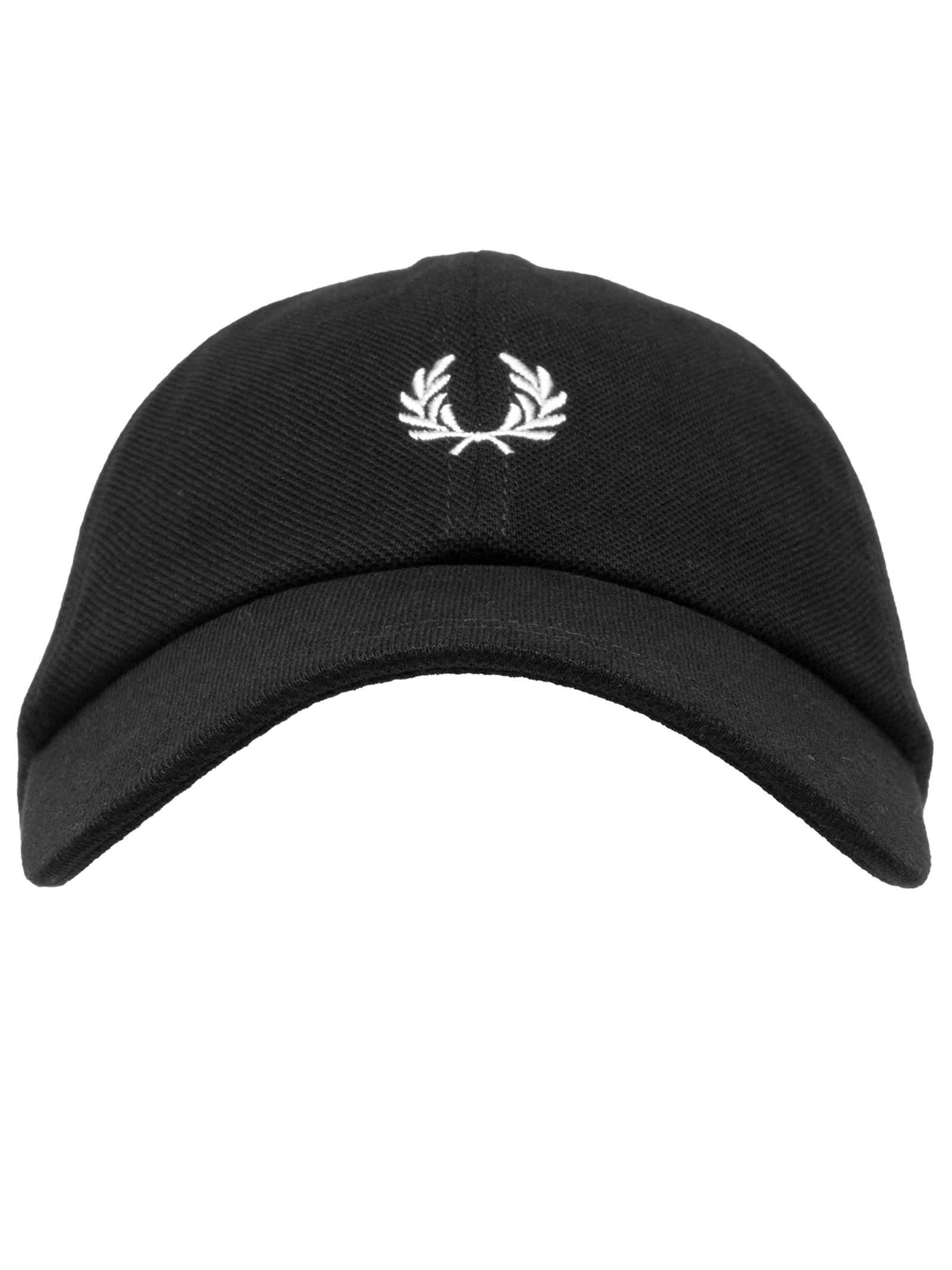 Boné Masculino Classic Pique Com Logo Preto Fred Perry