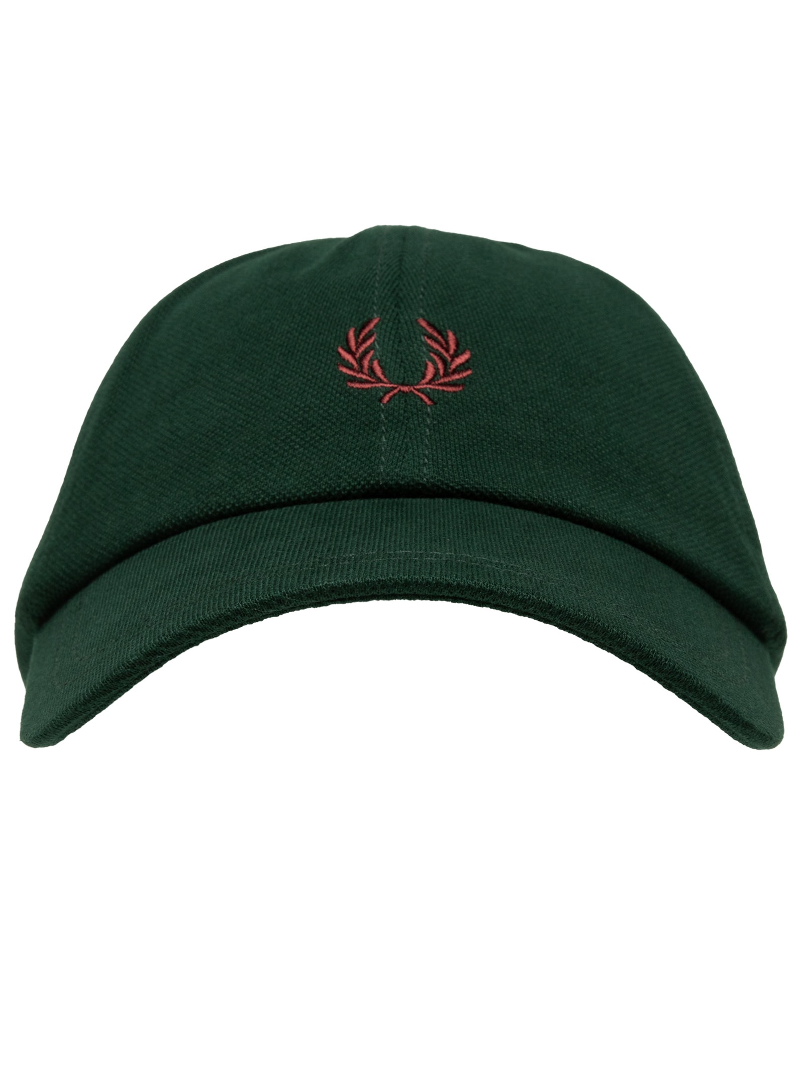 Boné Masculino Classic Pique Com Logo Verde Fred Perry