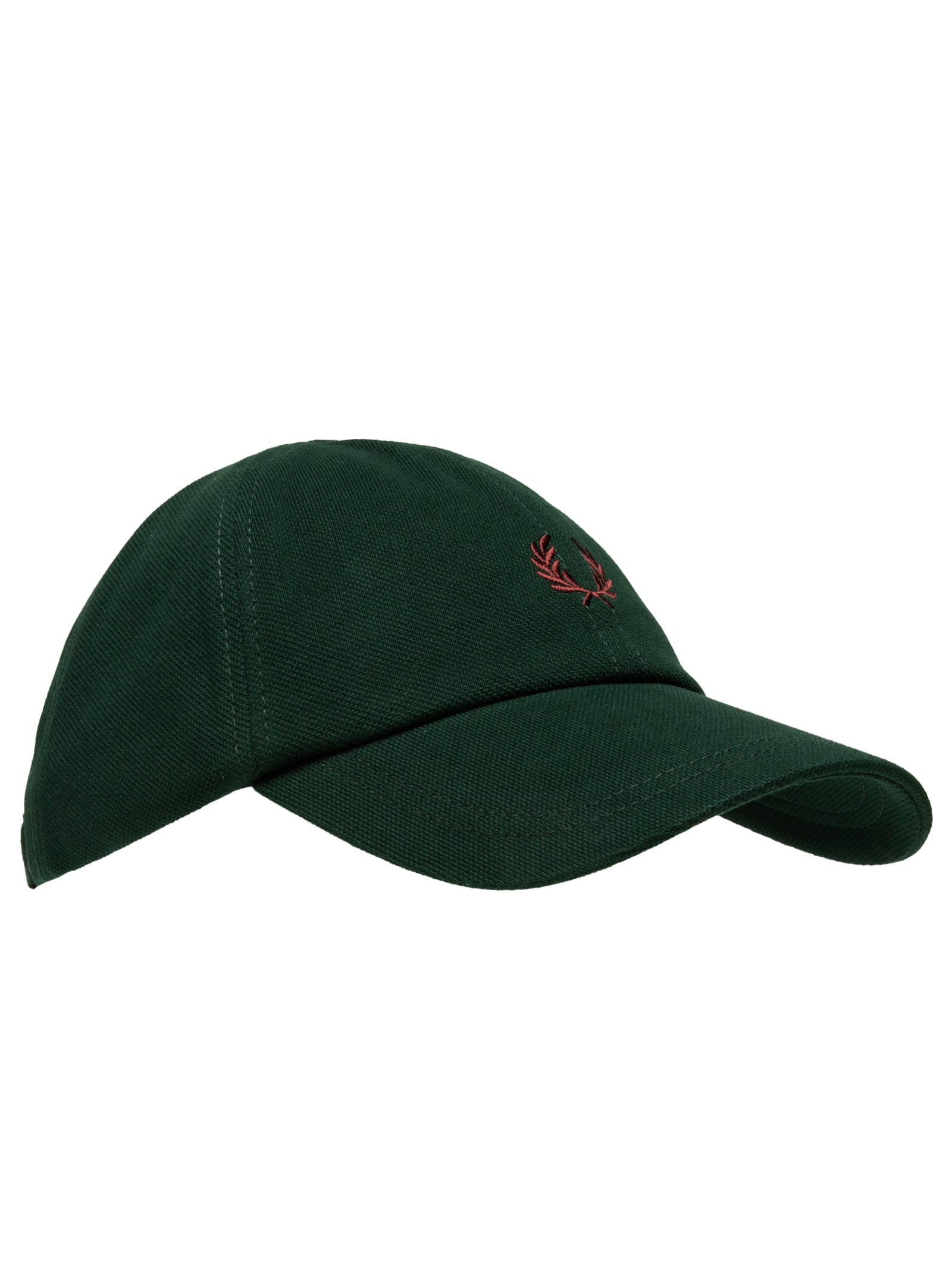 Boné Masculino Classic Pique Com Logo Verde Fred Perry