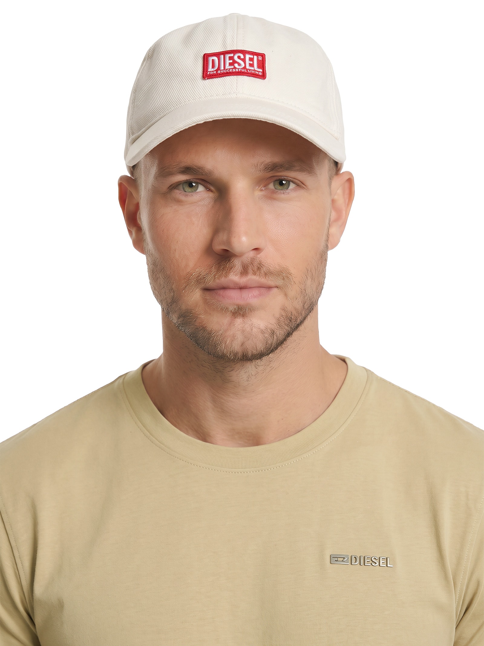 Boné Masculino Corry-Jacq-Wash – Branco Diesel