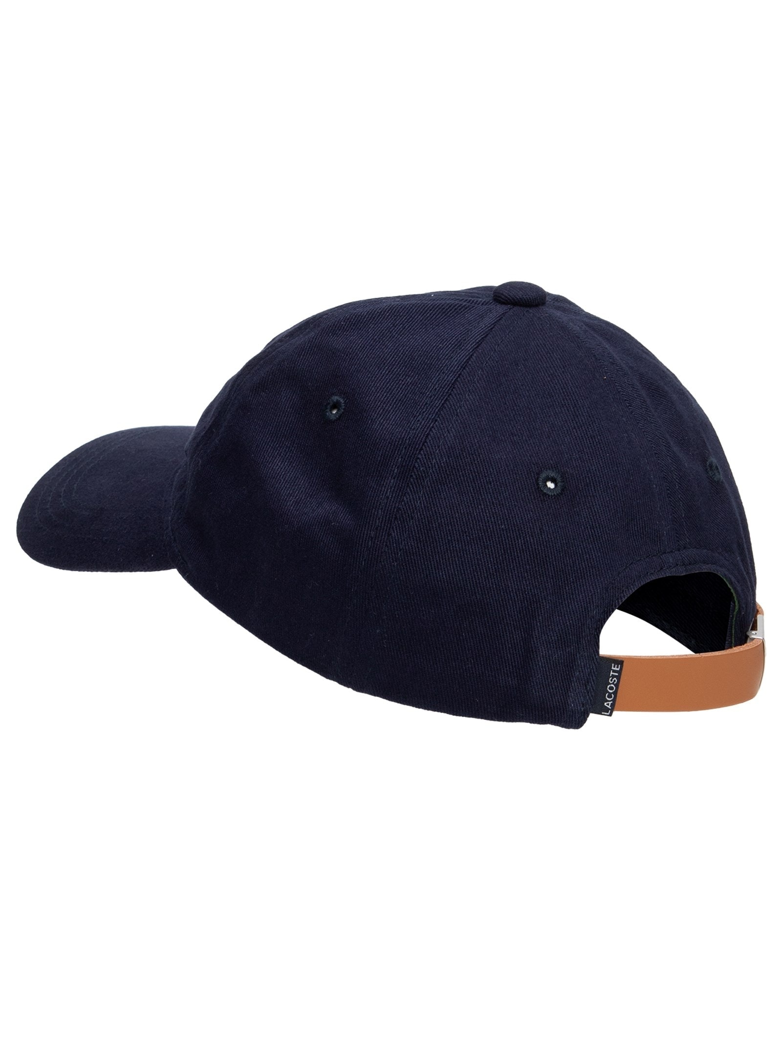 Boné Masculino Crocodilo Em Sarja De Algodão Azul  Lacoste