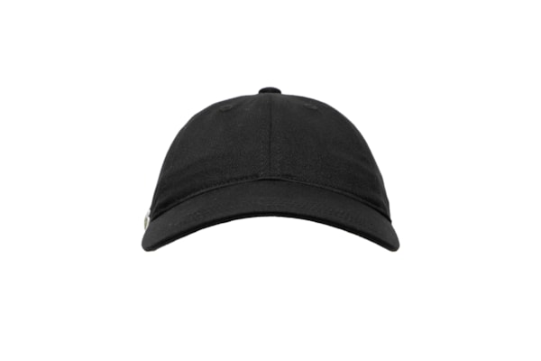 Boné Masculino Crocodilo Lateral Em Sarja De Algodão - Preto